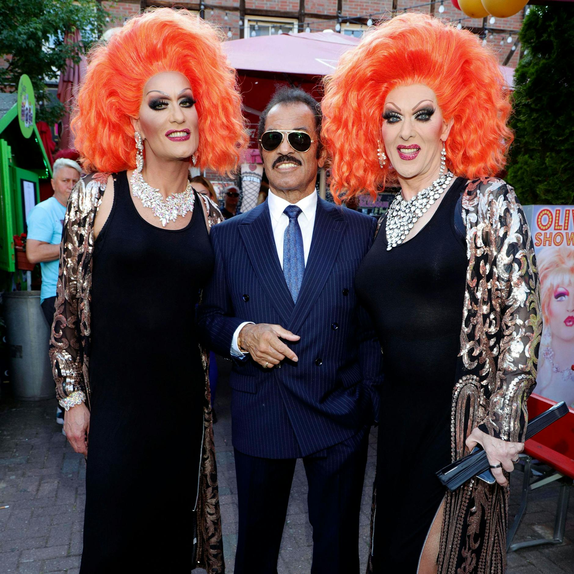 Barbie Stupid und Lee Jackson mit Kalle Schwensen.