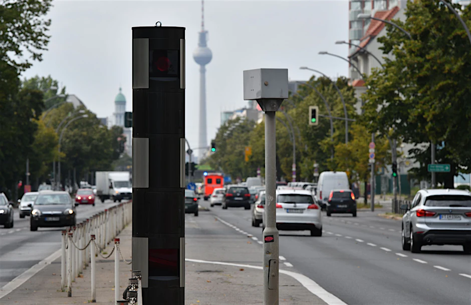 Neun neue Blitzer stellt Berlin 2023 auf.&nbsp;