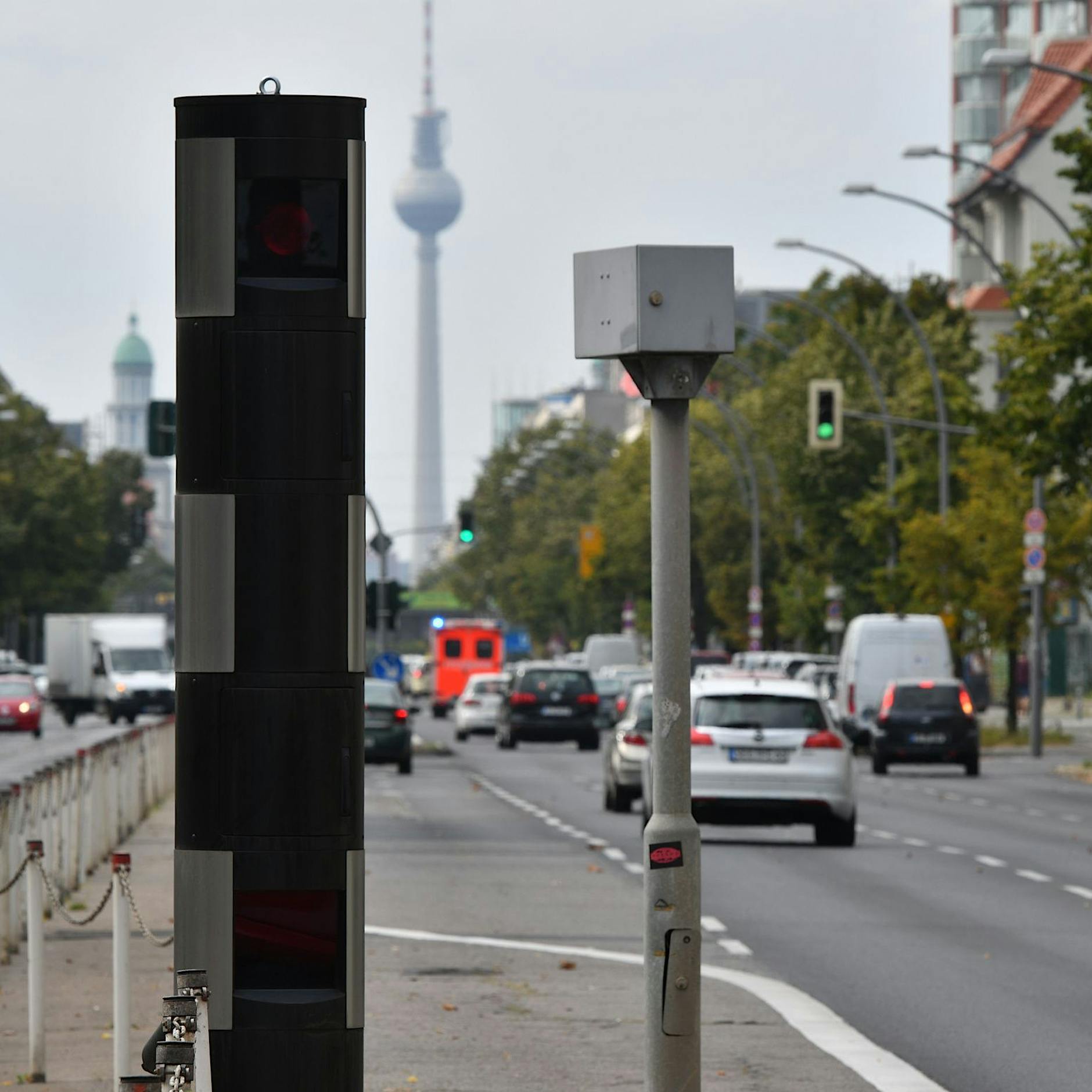 Berlin stellt neun zusätzliche Blitzer auf