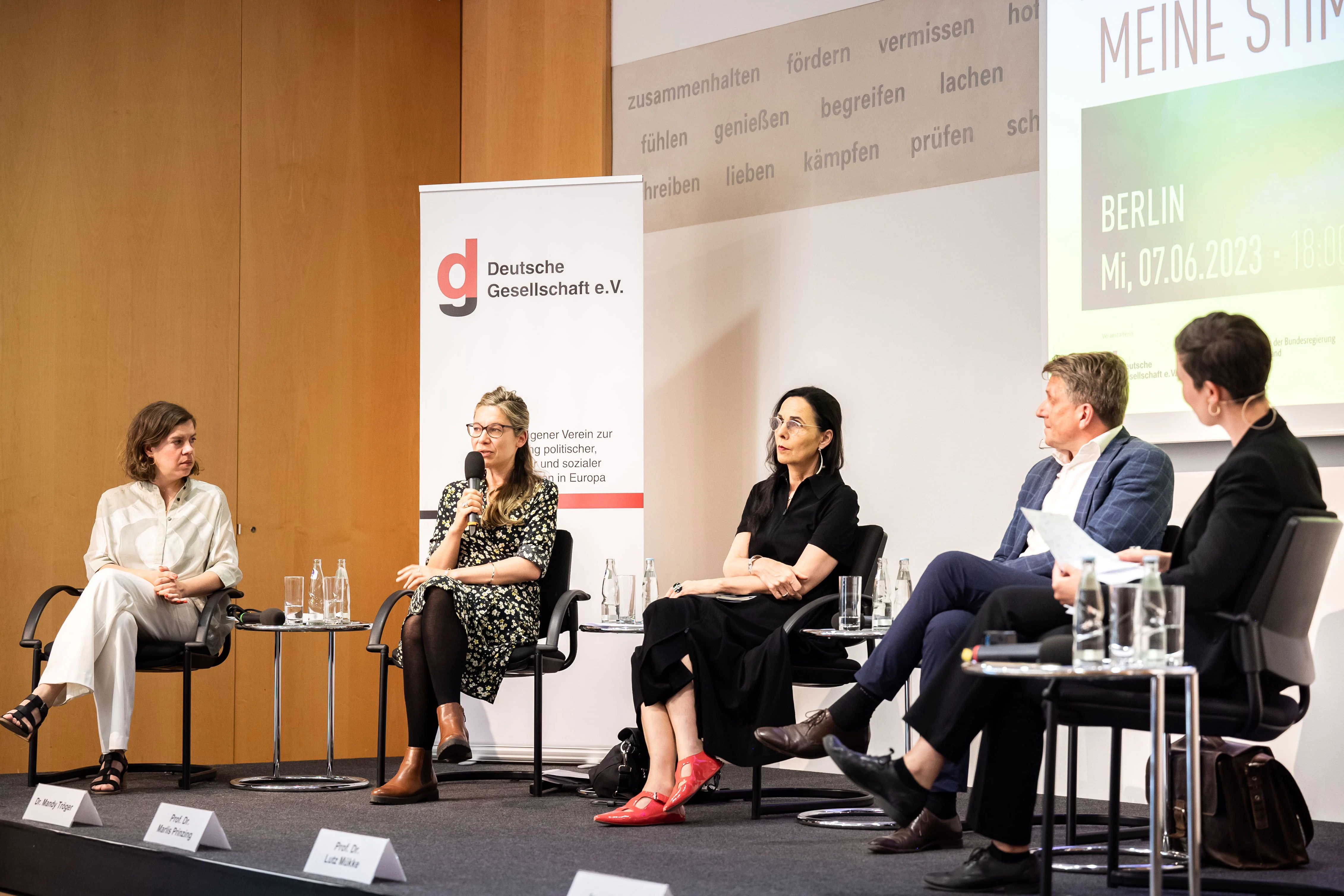 Podiumsgespräch: Meine Medien, Meine Stimme? in der Landesvertretung Sachsen-Anhalt