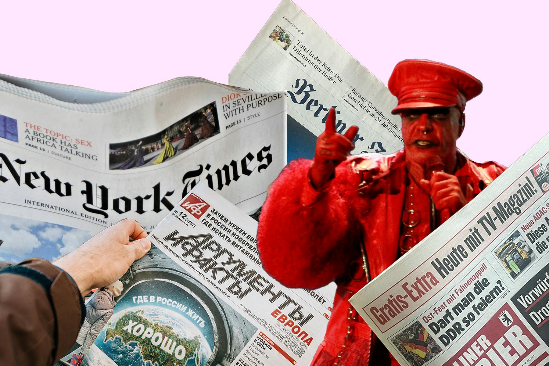 In Russland verehrt, in den USA verschwiegen: Till Lindemann und Rammstein.