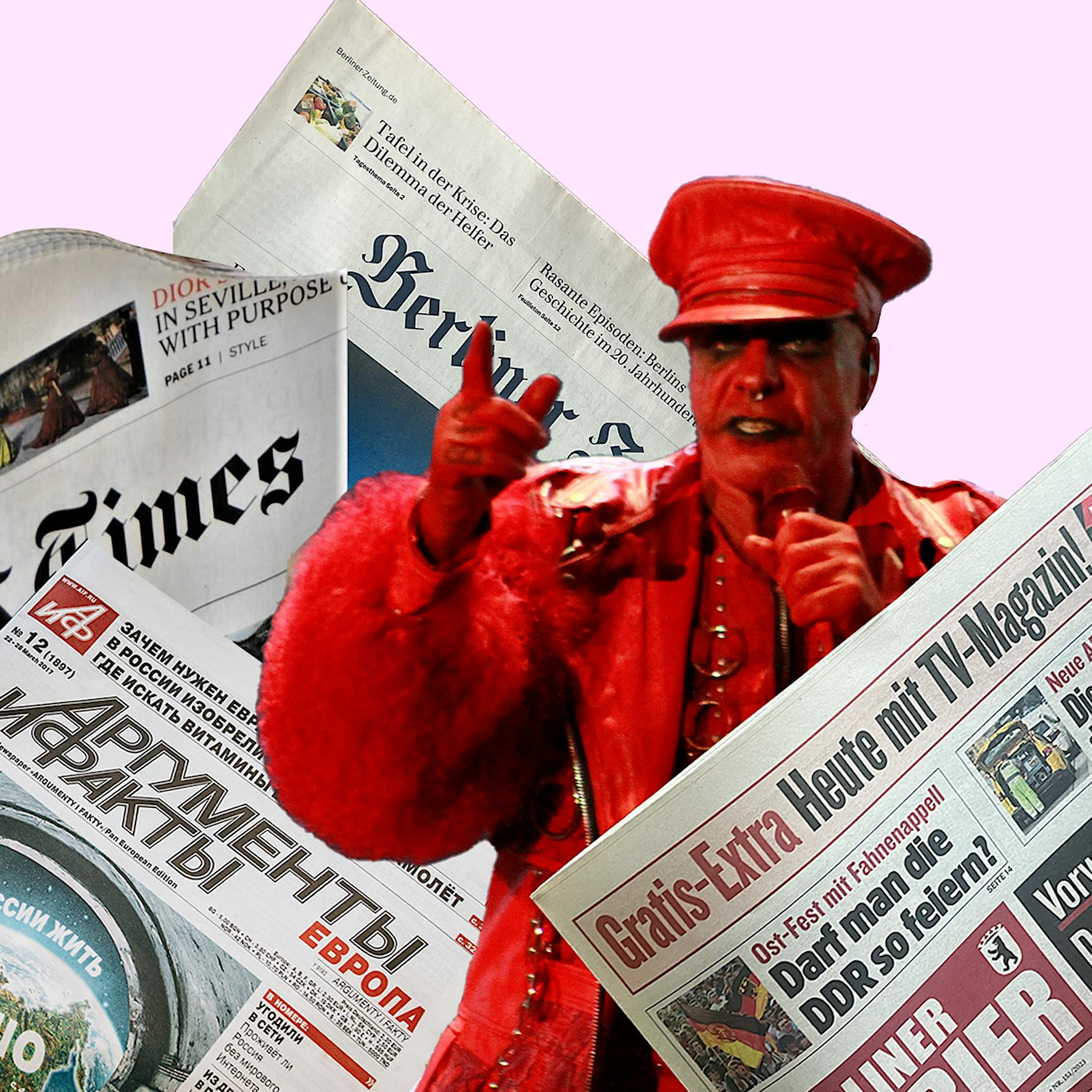 Skandal um Till Lindemann: So wird in den USA und in Russland über Rammstein berichtet