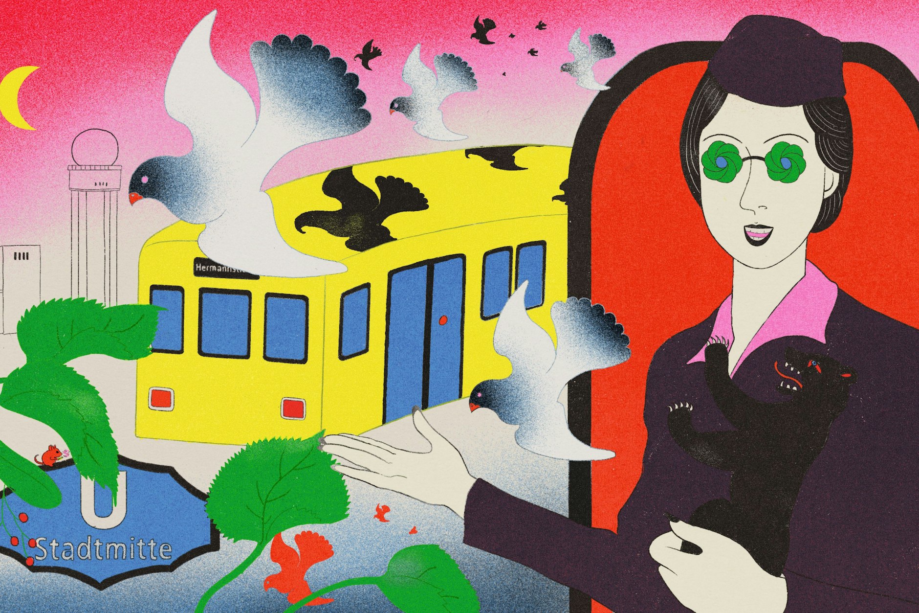 Das ist ChatGPT als Reiseleiter in Berlin: Fan des Tempelhofer Felds und der U-Bahn.