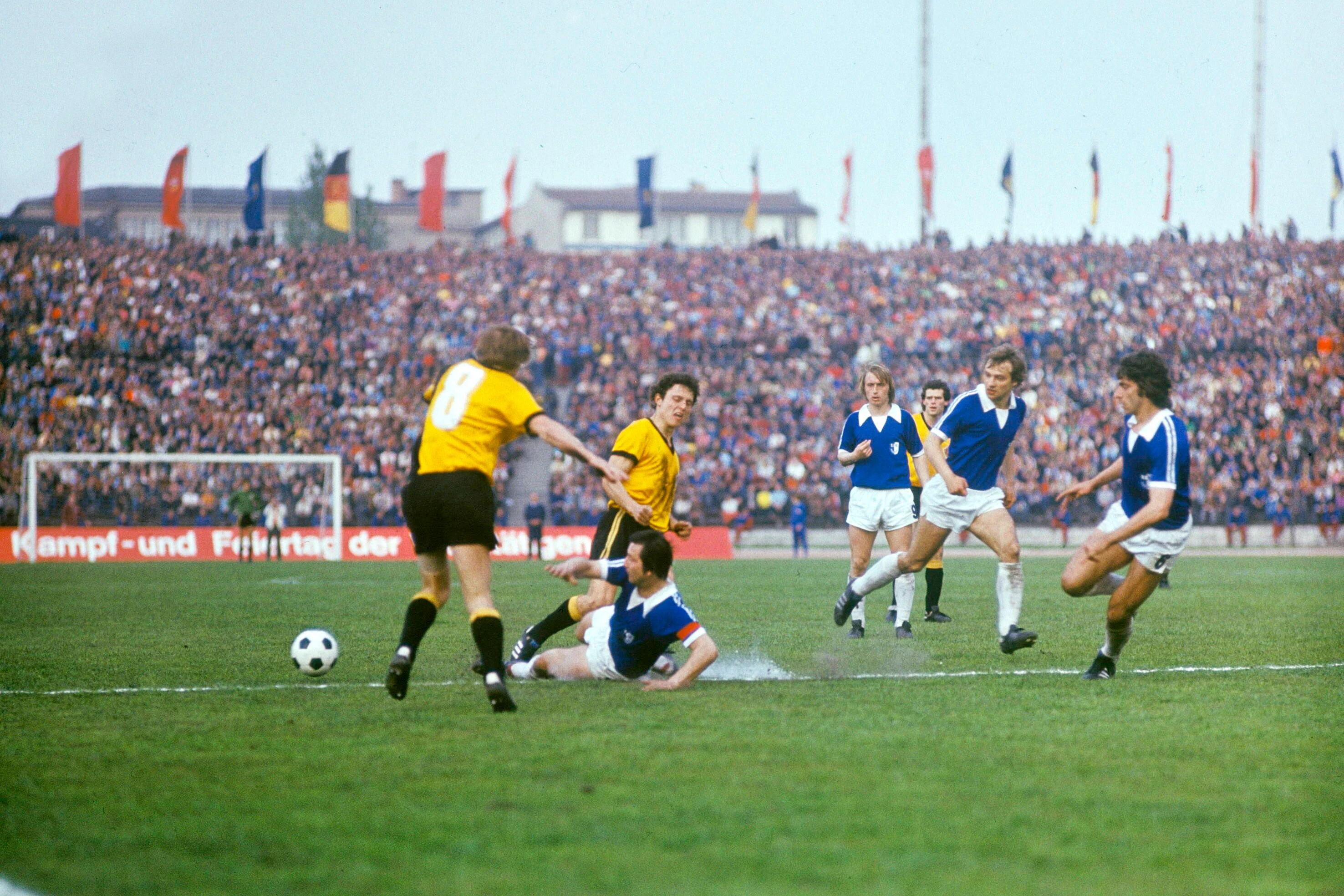 FDGB-Pokalfinale, 29.04.1978 in Berlin, 1. FC Magdeburg gegen Dynamo Dresden