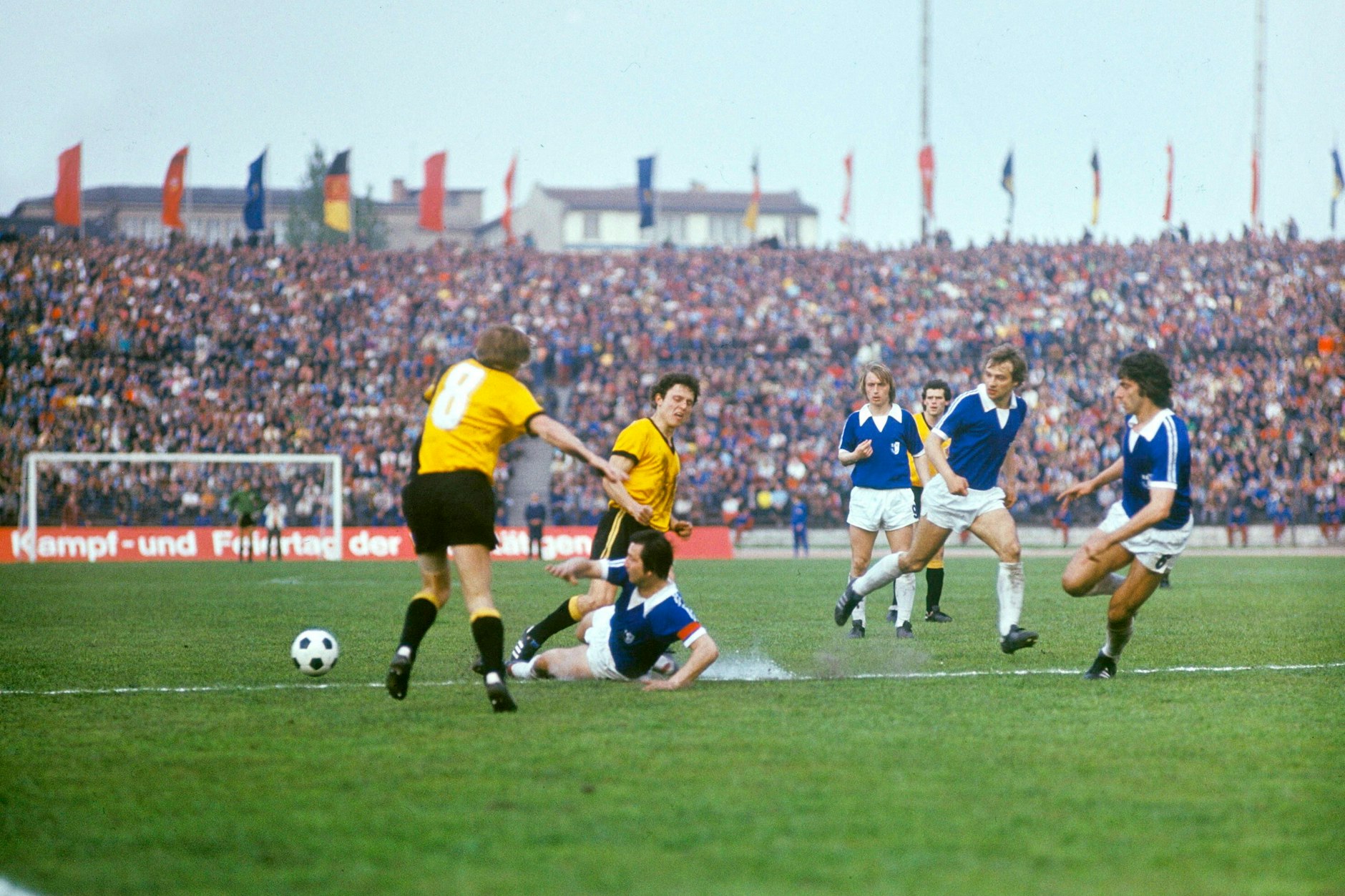 FDGB-Pokalfinale, 29.04.1978 in Berlin, 1. FC Magdeburg gegen Dynamo Dresden