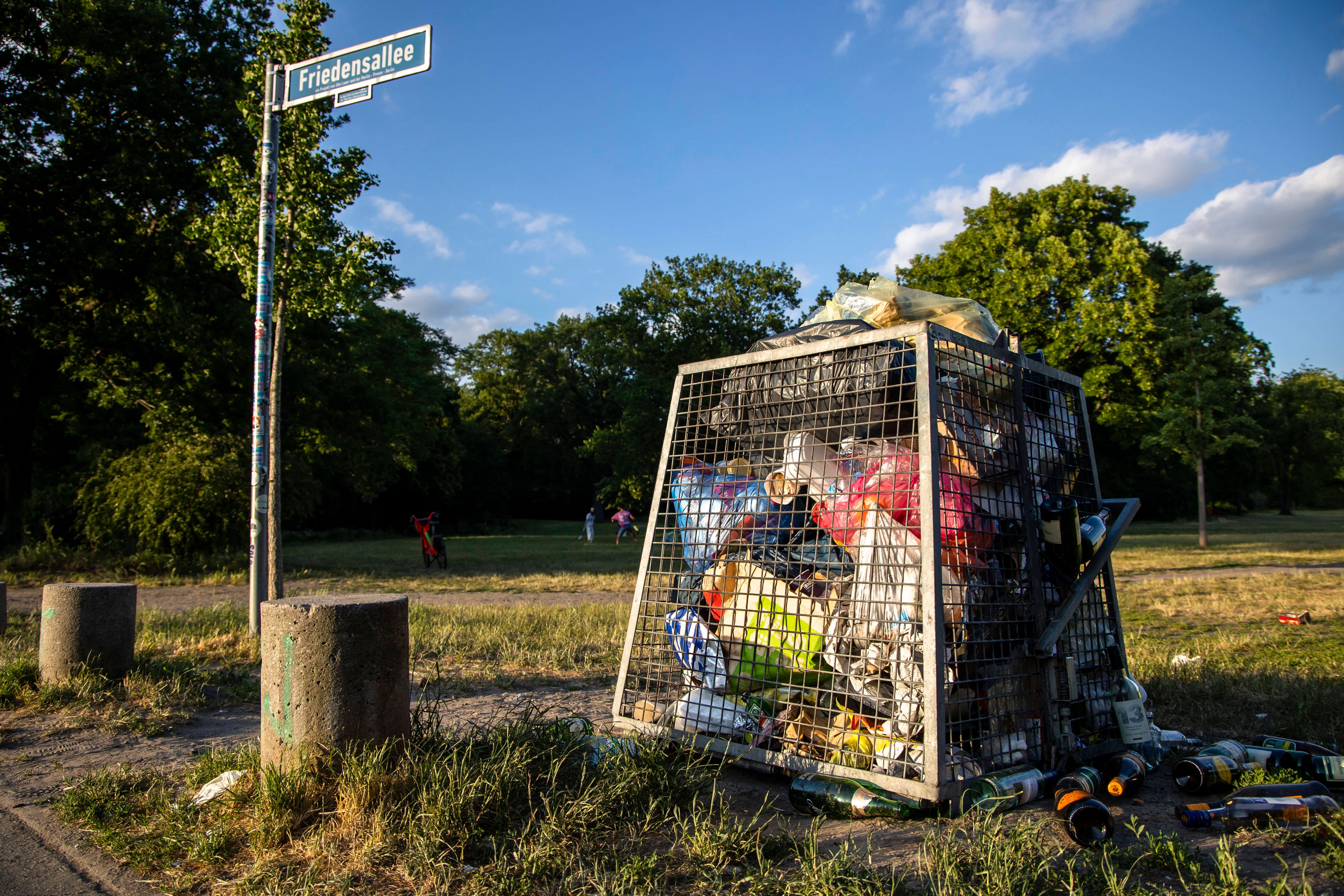 Volkspark Hasenheide: Hier kann man schön „die Natur genießen“, sagt ChatGPT.