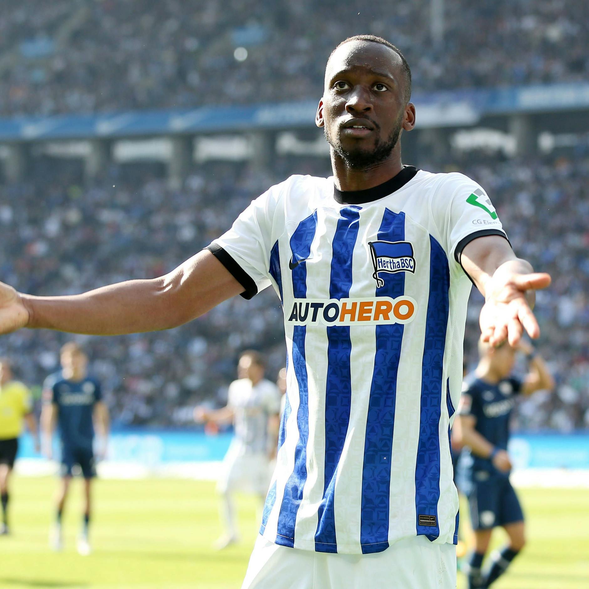 Herthas Dodi Lukebakio hat das Interesse von Inter Mailand geweckt.