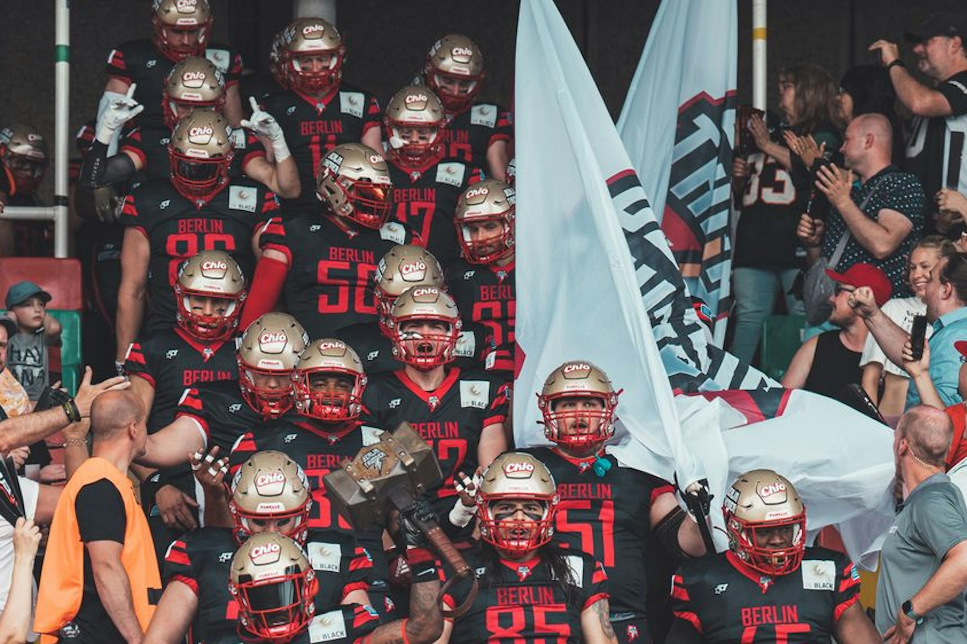 Die Footballer von Berlin Thunder tragen am Sonntag ihr erstes Heimspiel der neuen Saison gegen den ELF-Bowl-Champion Vienna Vikings aus.