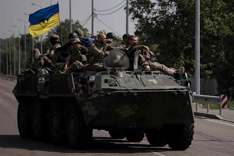 Ukrainische Truppen im Osten des Landes&nbsp;