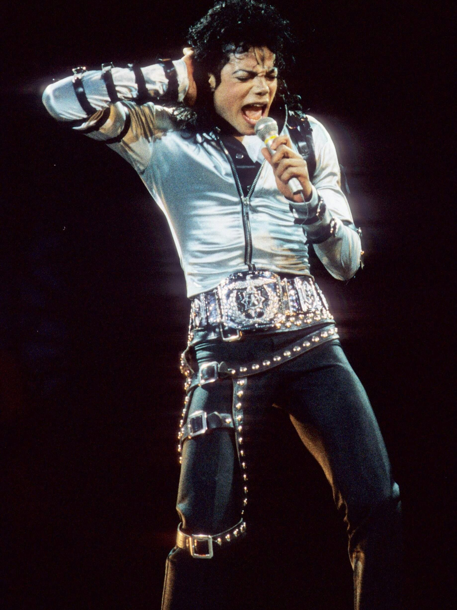 Michael Jackson bei einem Auftritt Ende der 80er Jahre: Schauspielerin Jane Fonda hatte ihn nackt gesehen!