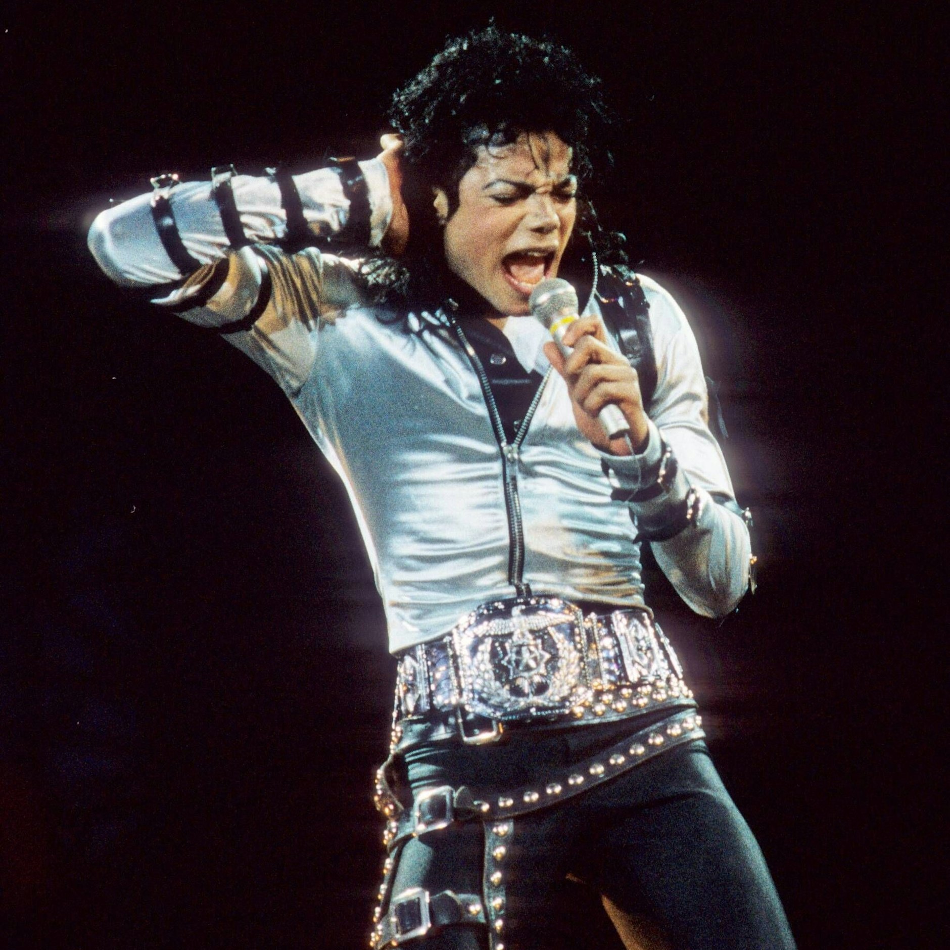 Michael Jackson bei einem Auftritt Ende der 80er Jahre.