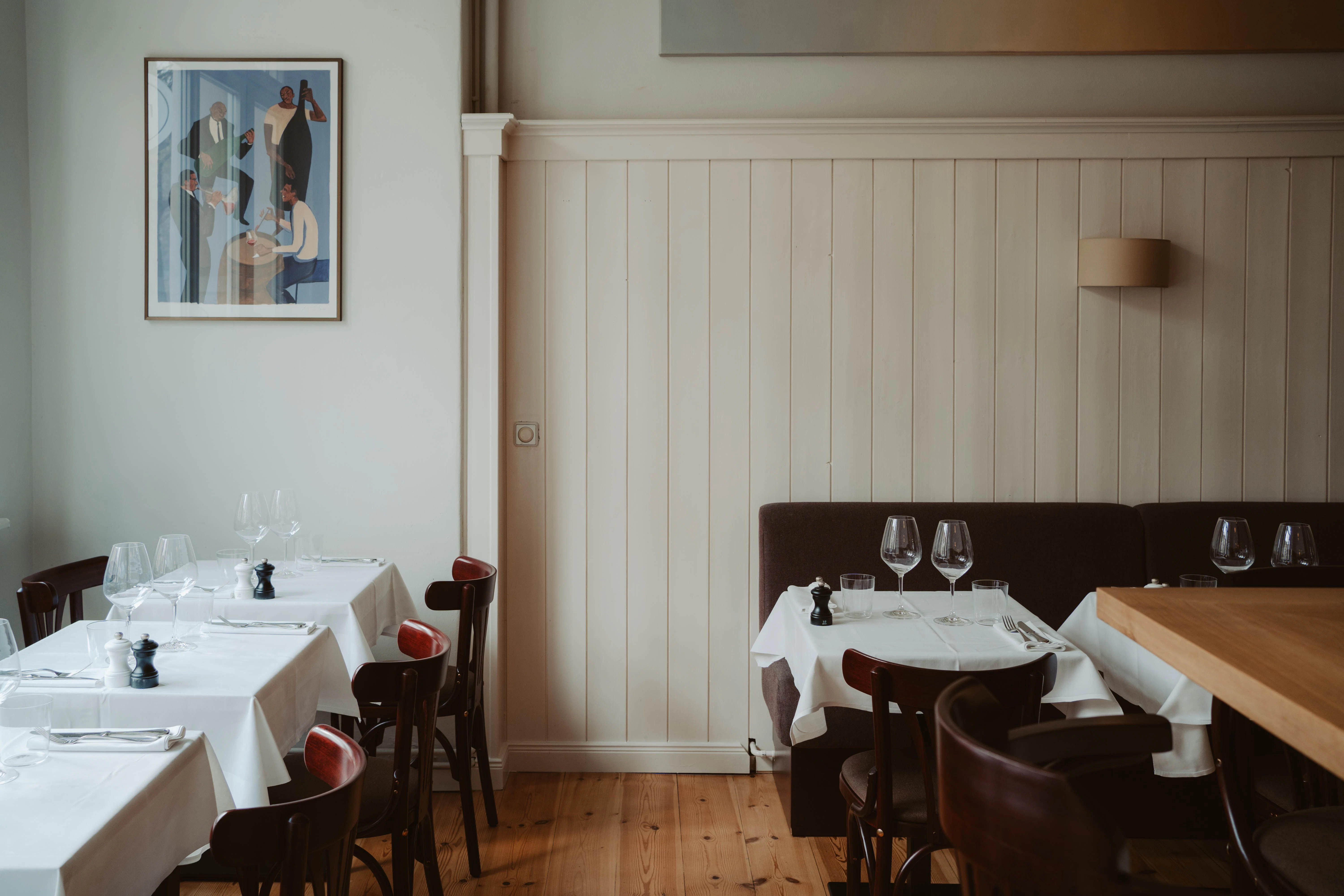 Ein modernes Restaurant im bewährten Bistrolook.