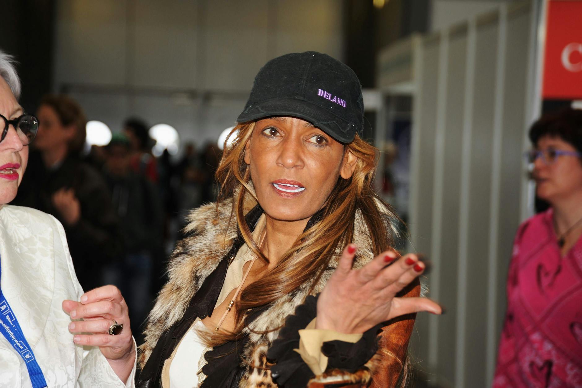 Nadja Abd el Farrag wirkte bei ihrem Auftritt auf Sat.1 etwas verwirrt.