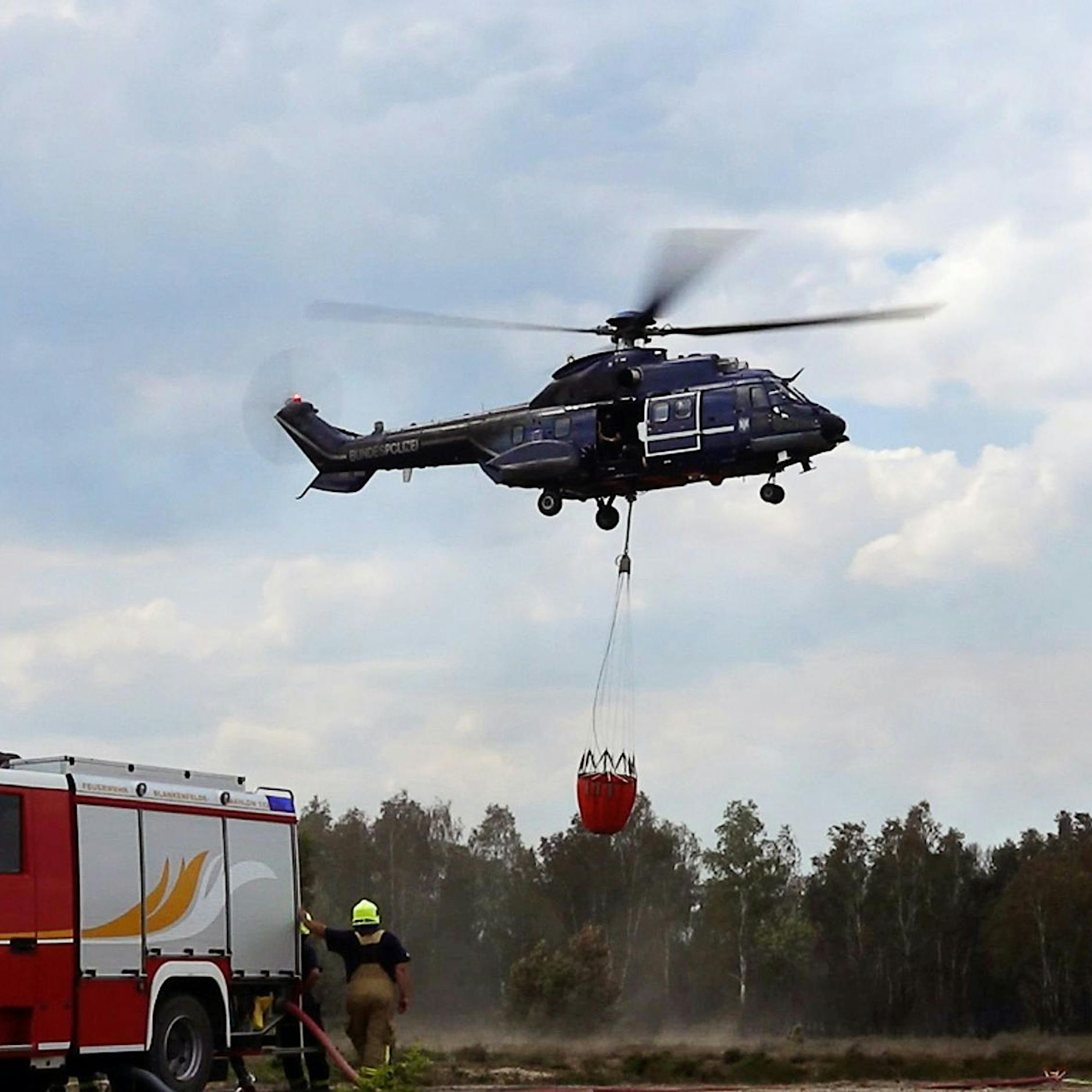 Waldbrand bei Jüterbog flammt wieder auf: „Brenzlige Situation“