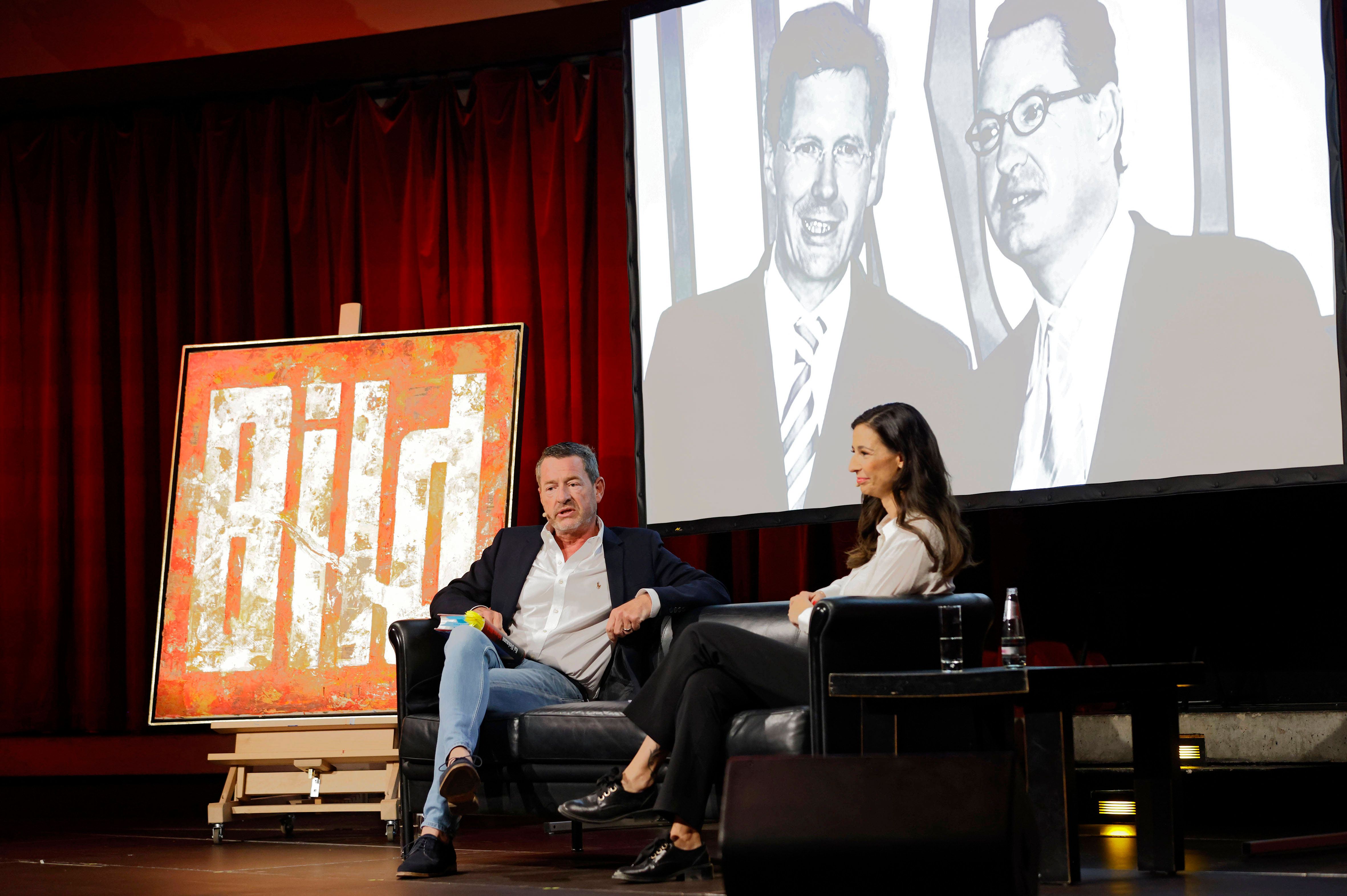 Image - Ex-Bild-Chefredakteur Kai Diekmann im Tempodrom: Selbstherrliche Selbstkritik