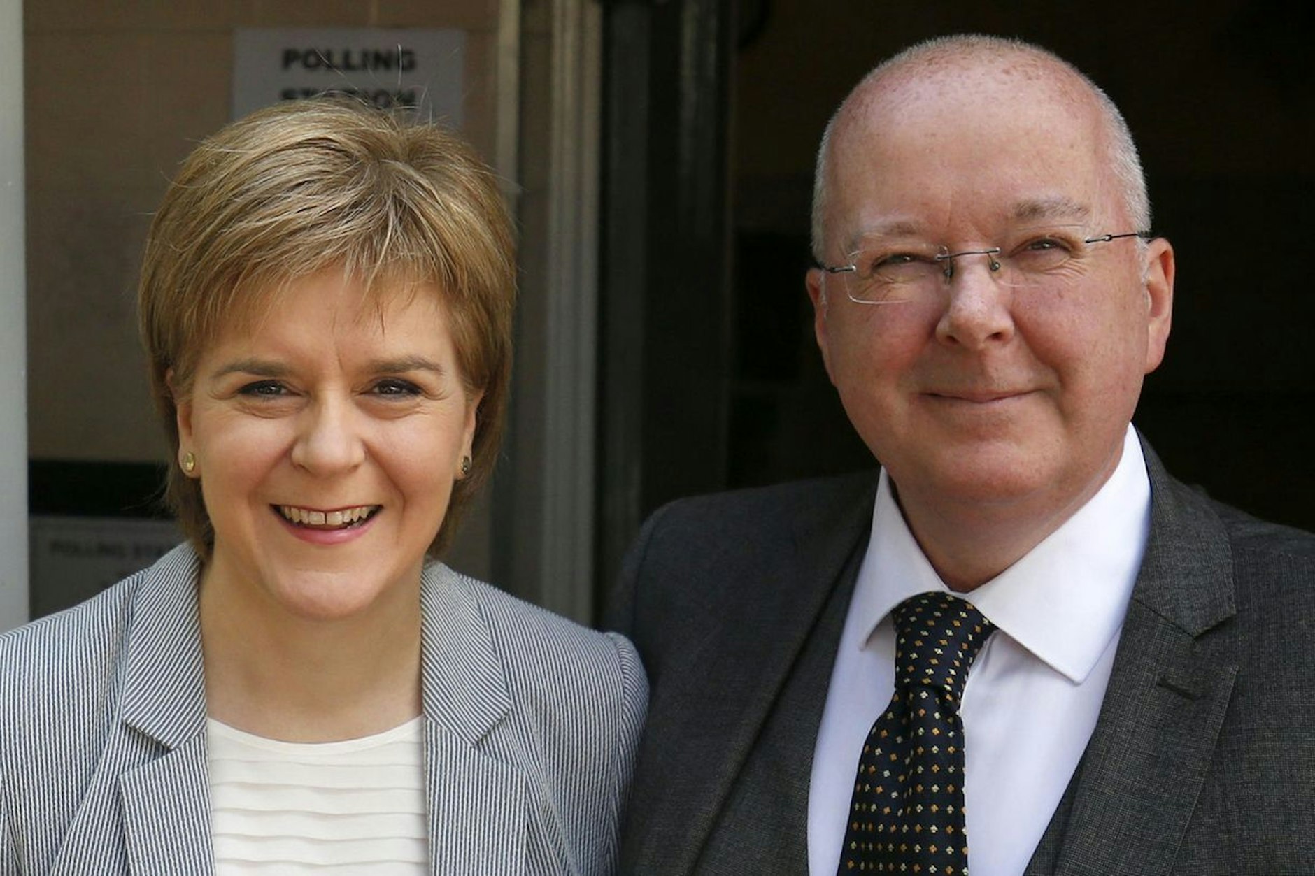 Nicola Sturgeon und ihr Ehemann Peter Murrell.