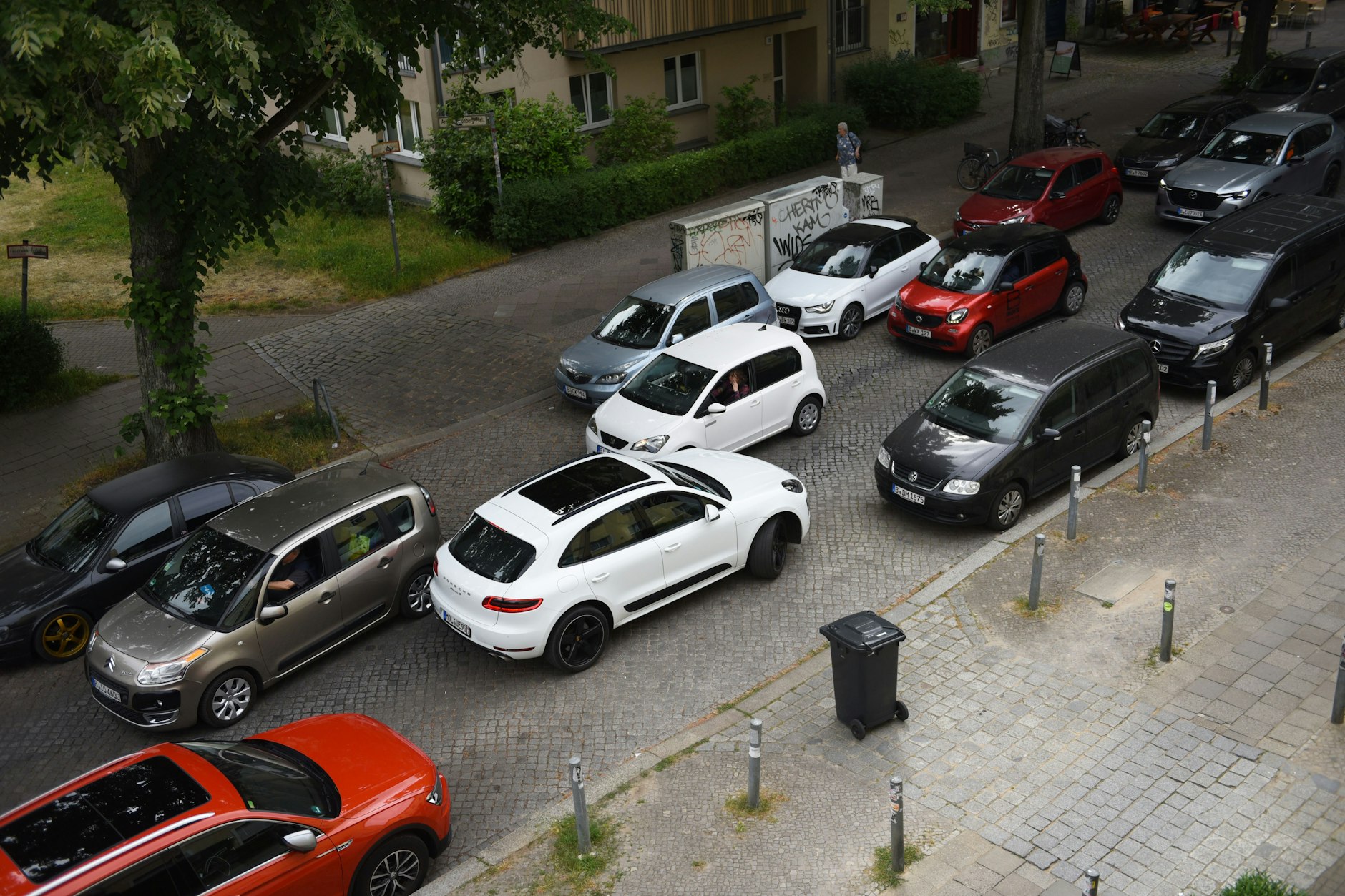 Das Komponistenviertel in Berlin-Weißensee ist seit Ende Mai ein Kiezblock.
