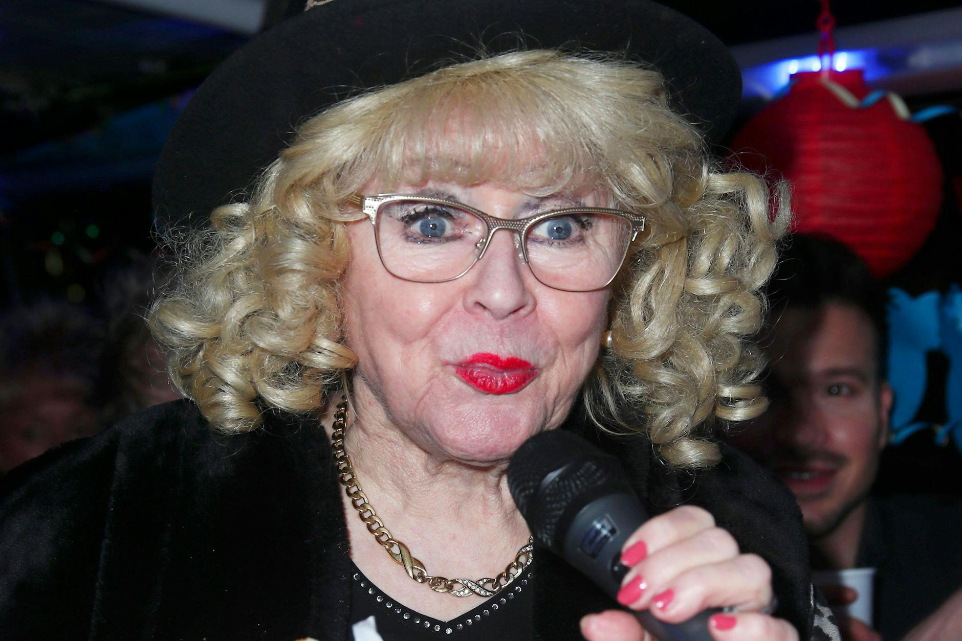 Tritt noch immer gerne auf: Eva Jacob, hier auf einem Event in Berlin im vergangenen Jahr.