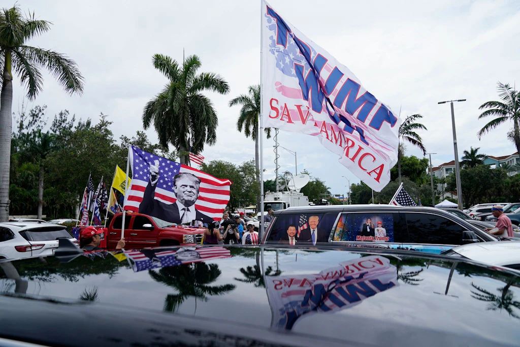 Gerichtstermin: Trump in Miami gelandet, Polizei in Alarmbereitschaft