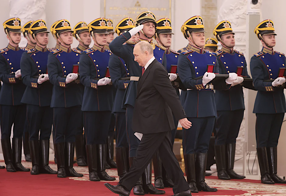 Wladimir Putin, der russische Präsident, wird&nbsp; von Nordkoreas Machthaber Kim gelobt.&nbsp;