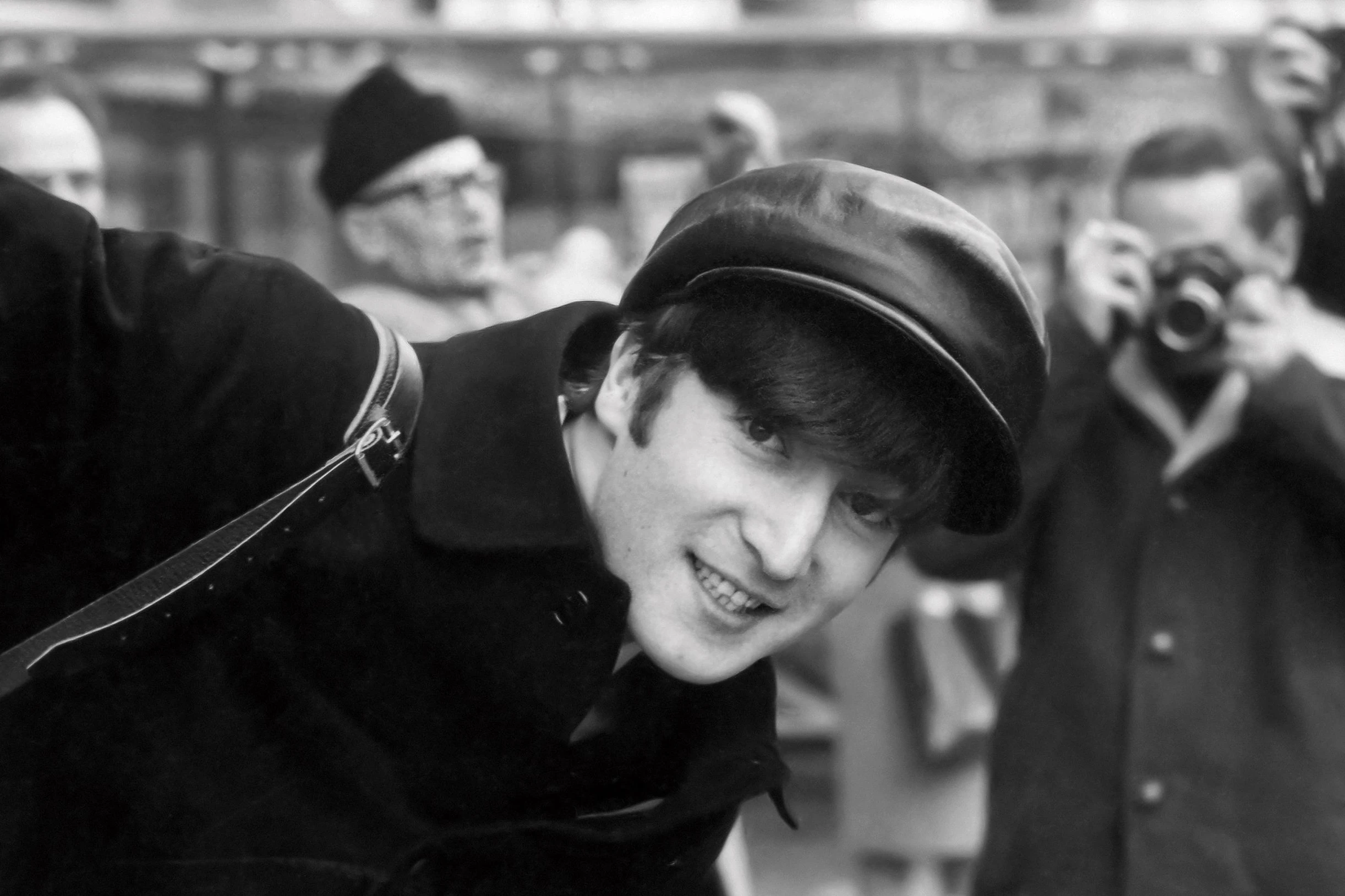 John Lennon in Paris im Jahr 1964