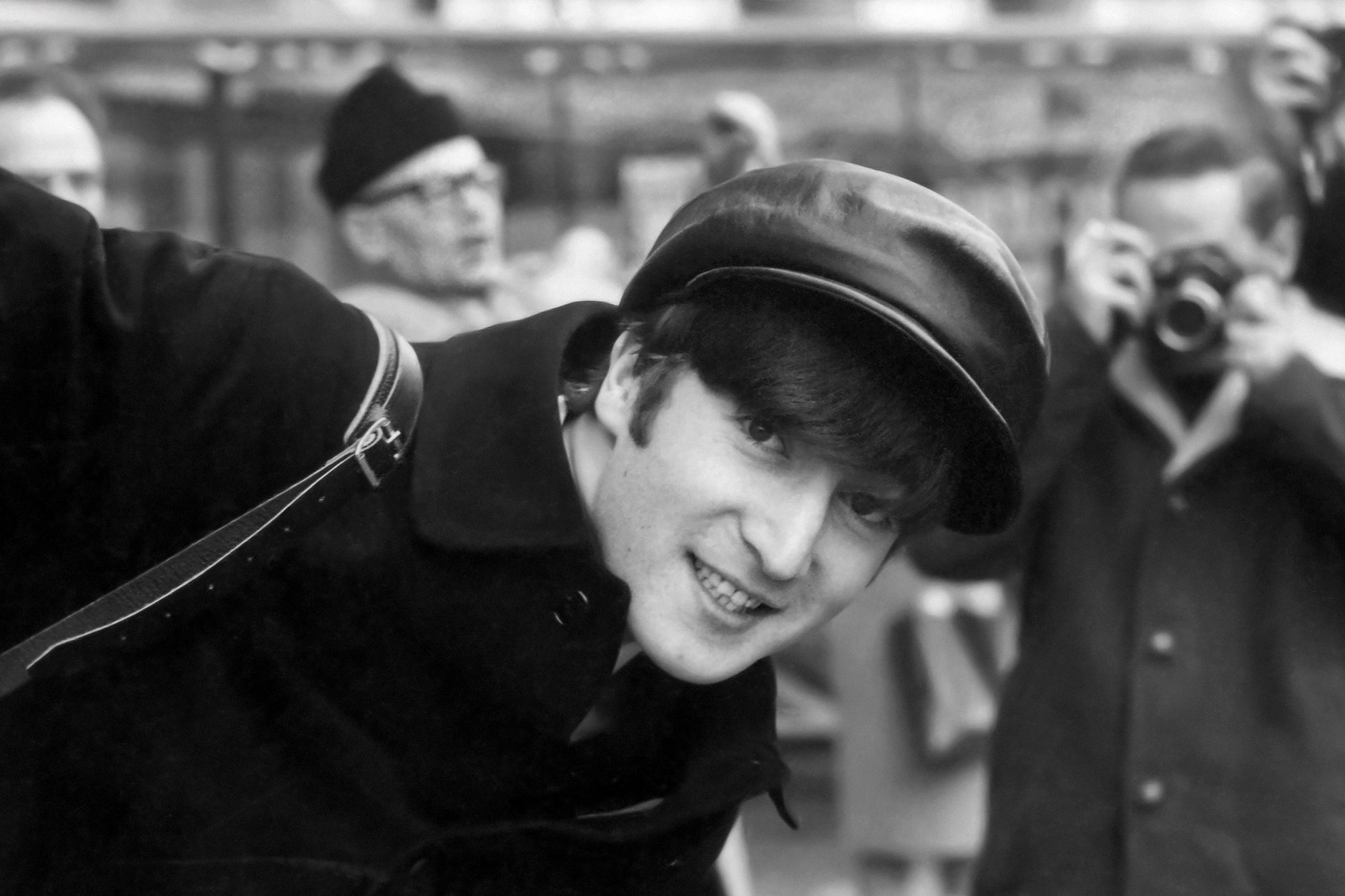 John Lennon in Paris im Jahr 1964