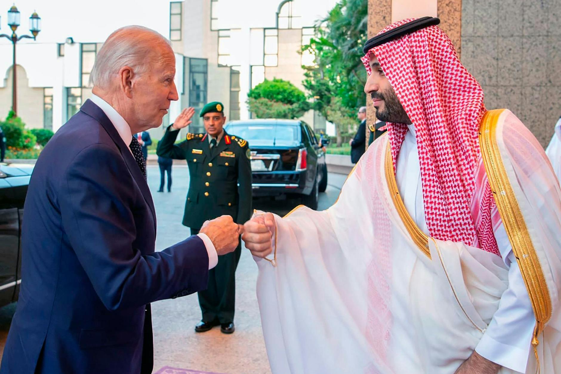 US-Präsident Joe Biden und der saudische Kronprinz Mohammed Bin Salman