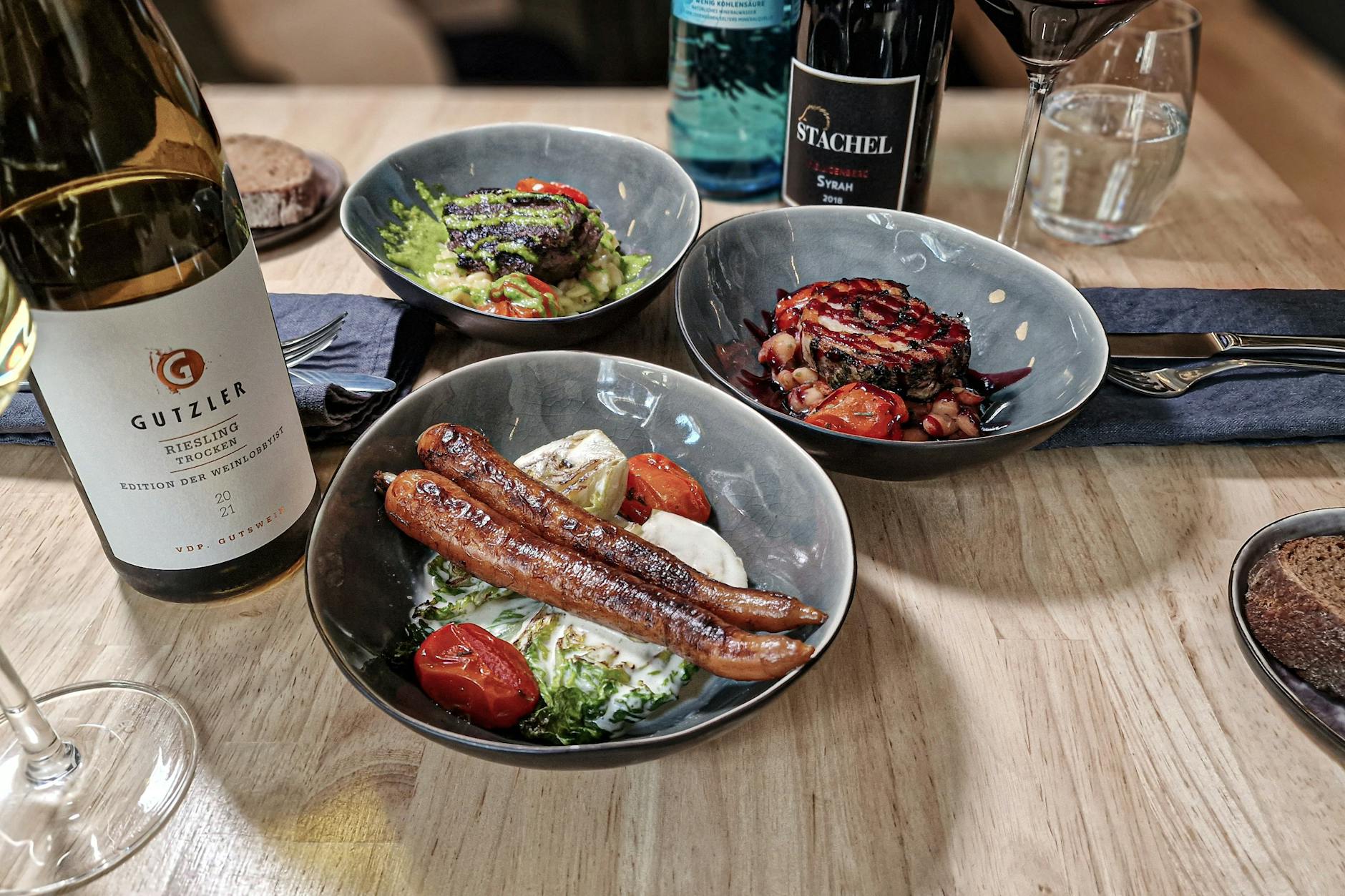 Grillen bei Serhat Aktas!