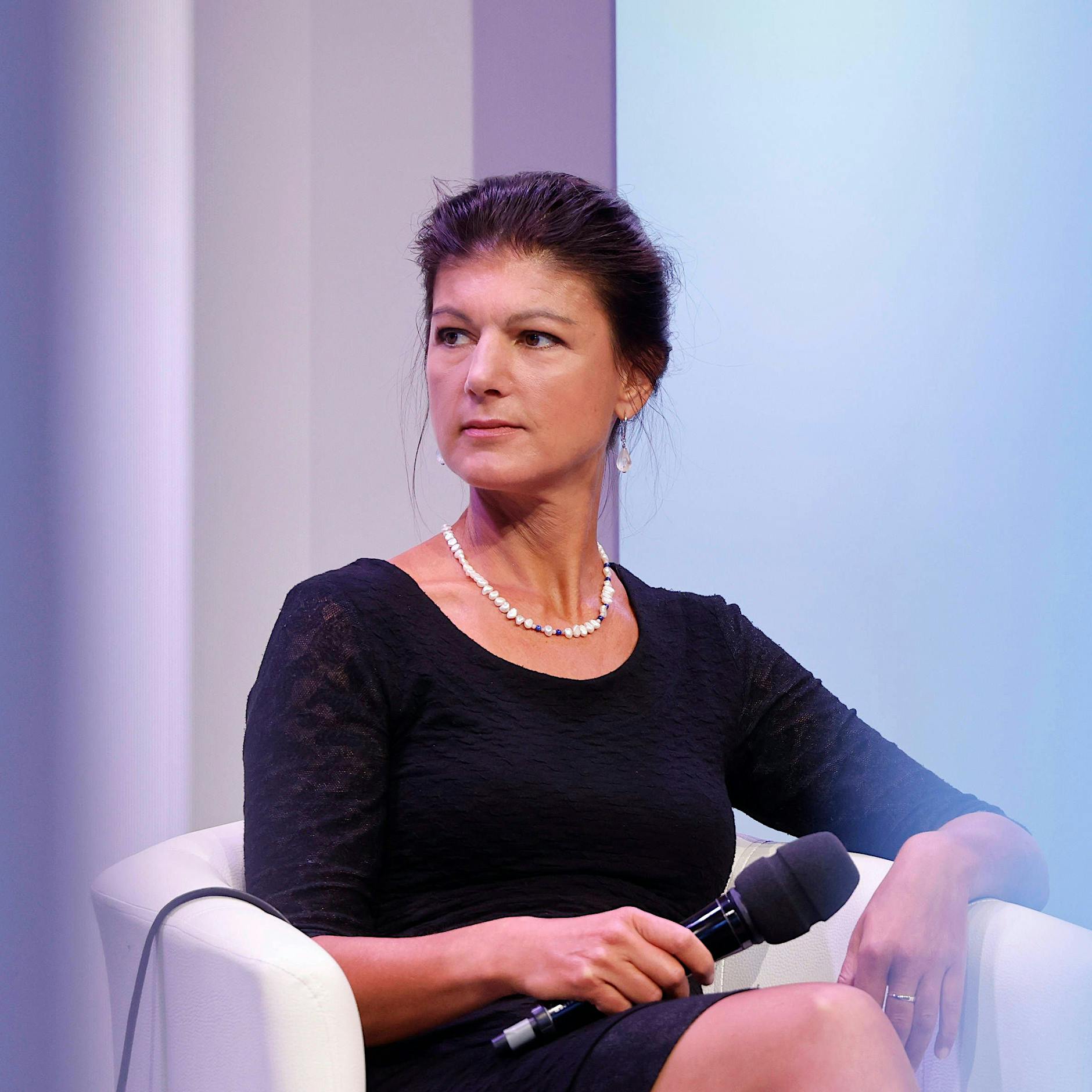 Gespräch mit Sahra Wagenknecht: „Fischen Sie am rechten Rand?“
