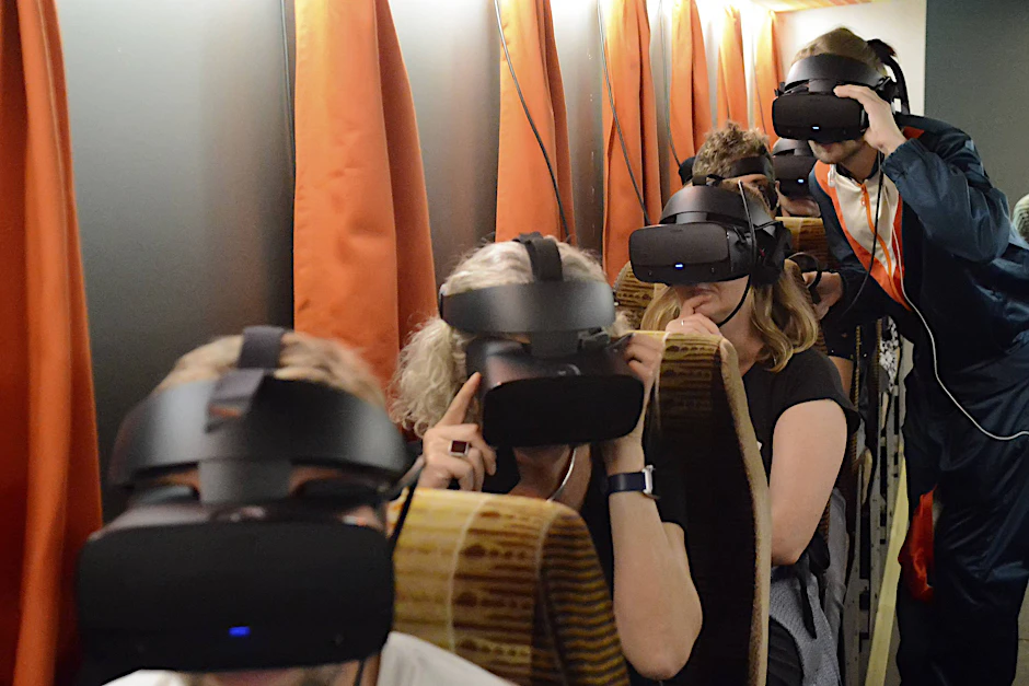 Eine Zeitreise ins geteilte Berlin mit der virtuellen Brille.