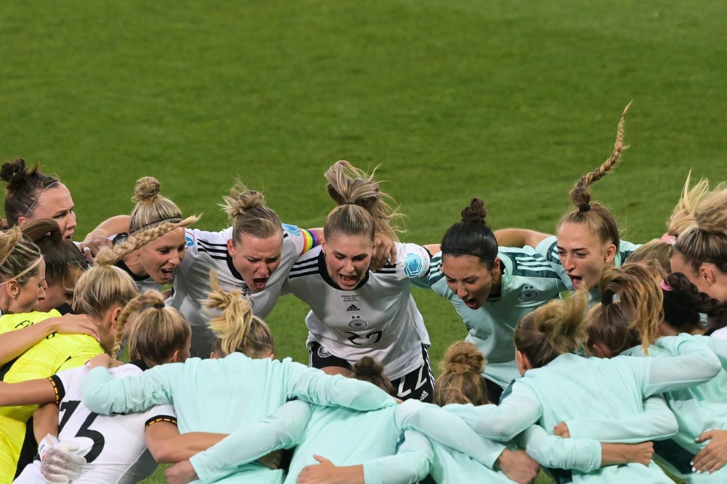Jetzt doch in ARD und ZDF zu sehen: die deutsche Frauen-Nationalmannschaft.