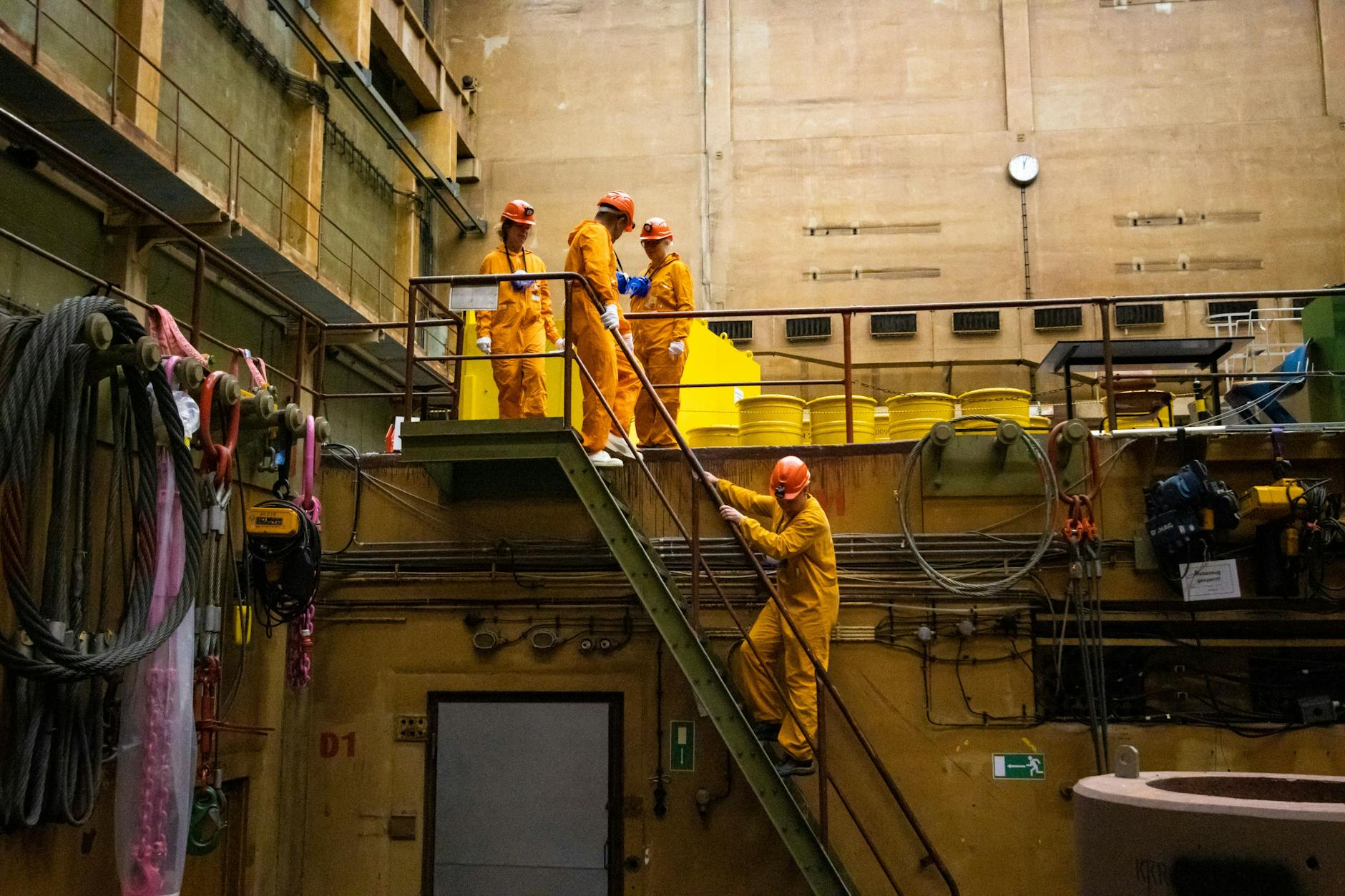 Reaktorhalle im ehemaligen Kernkraftwerk Rheinsberg