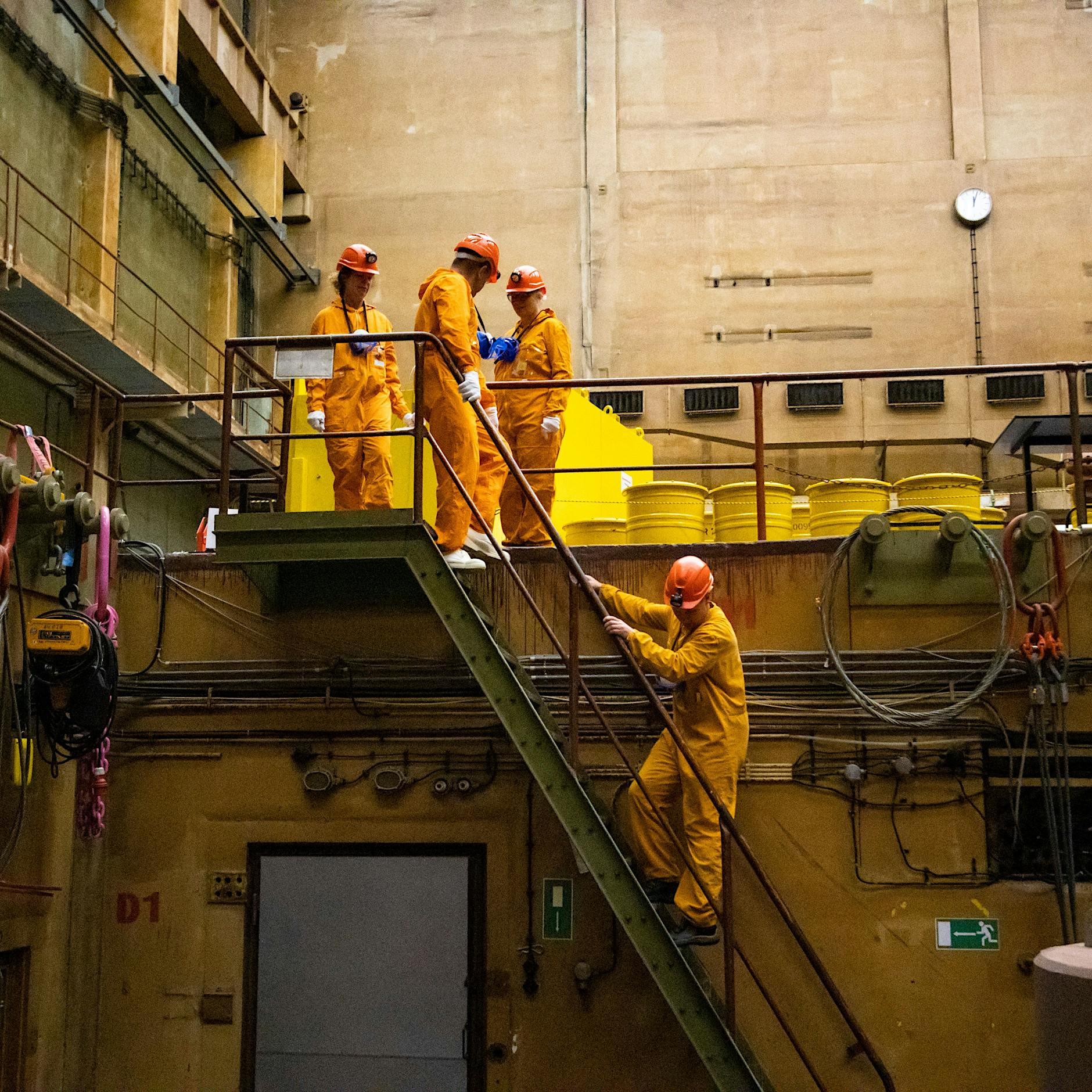 Kernkraftwerk Rheinsberg, Kontrollzone: Ein Anflug von Panik