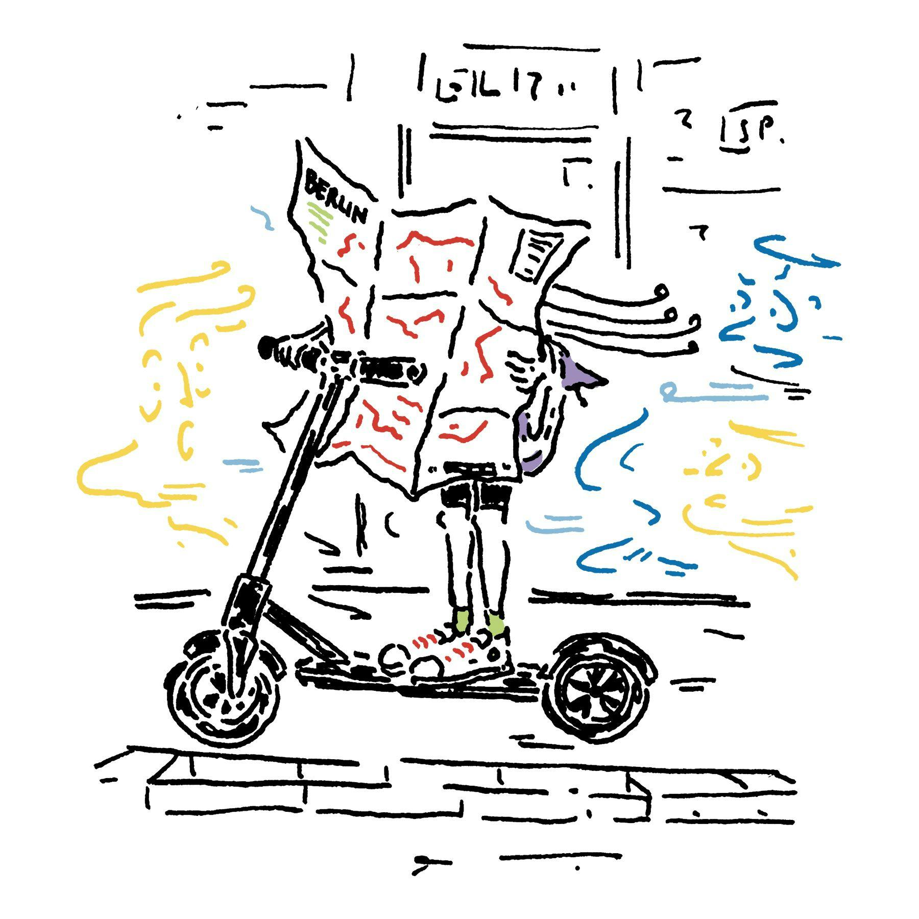 Achtung, E-Scooter! Wer fürchtet sie nicht?