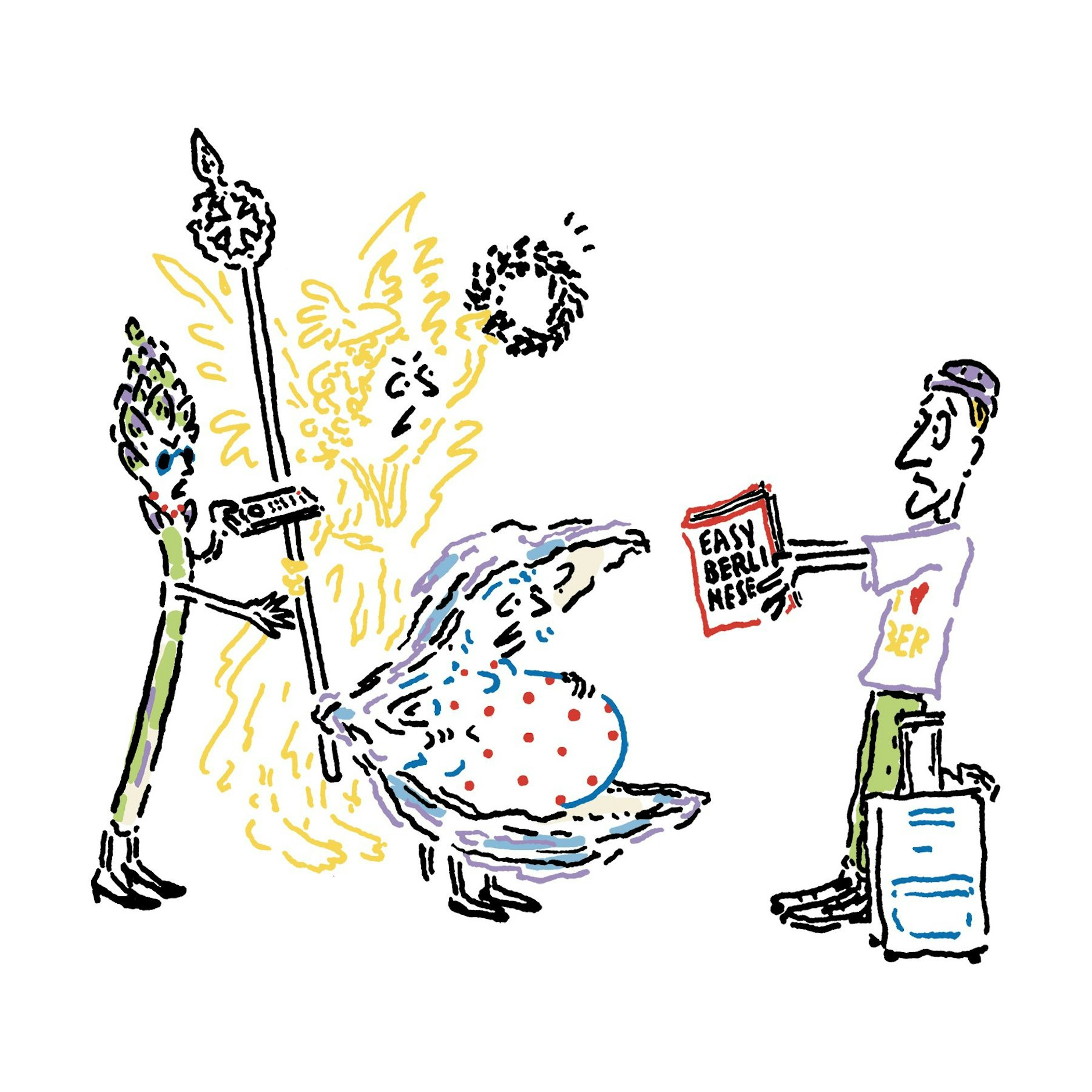 Wir mögen Spargel, Austern und Gold. Aber bitte nicht verballhornen!