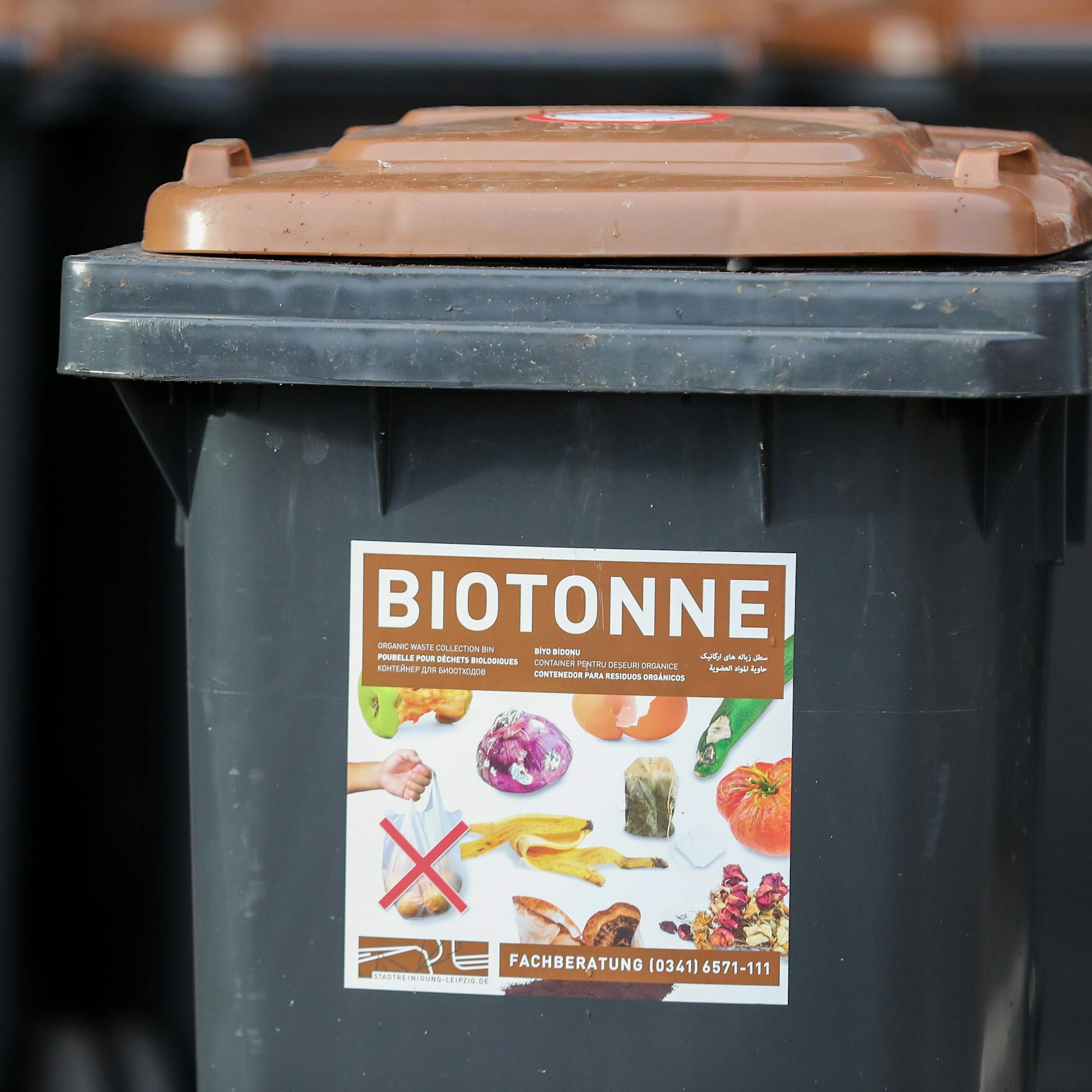 Darf man Biomüll in alten Papiertüten vom Bäcker entsorgen?