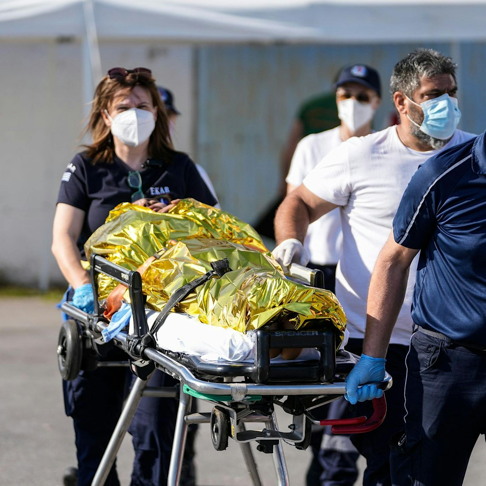 Bootsunglück in Griechenland: Küstenwache sucht weiter nach Überlebenden