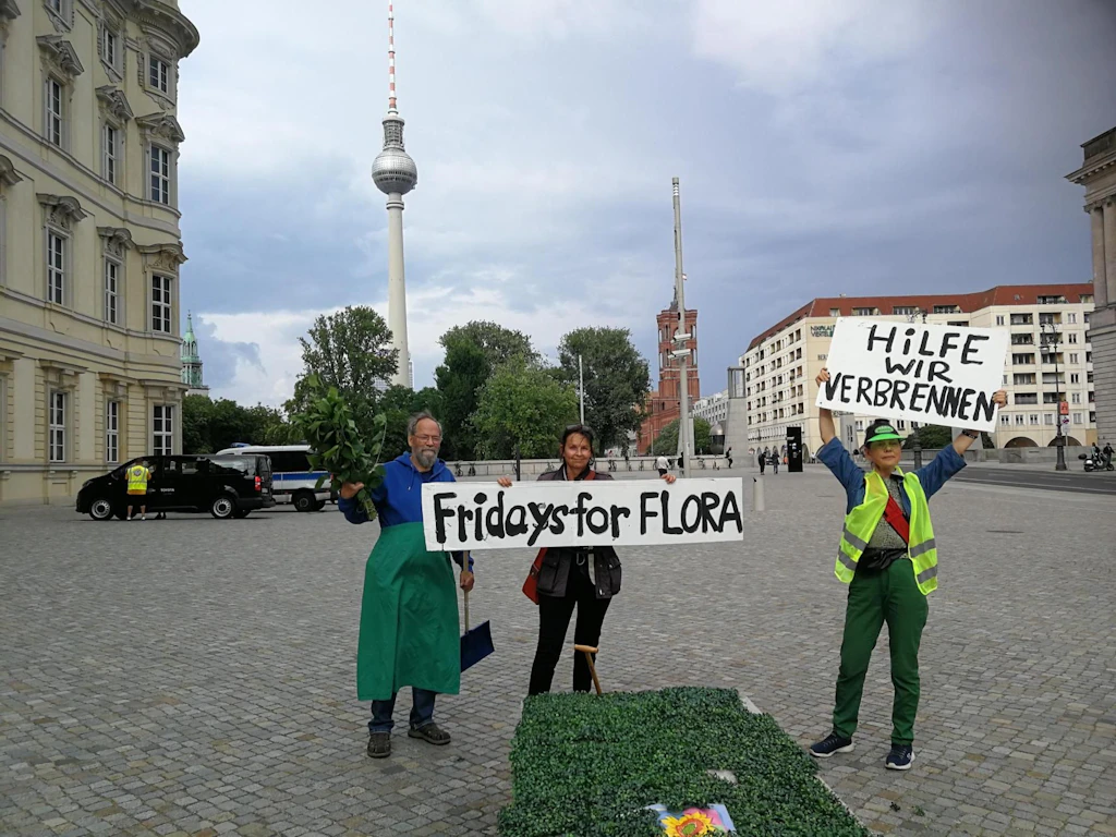 Berlins Greta Thunberg ist 66 Jahre alt und sagt: „Grabt die Betonwüsten auf!“