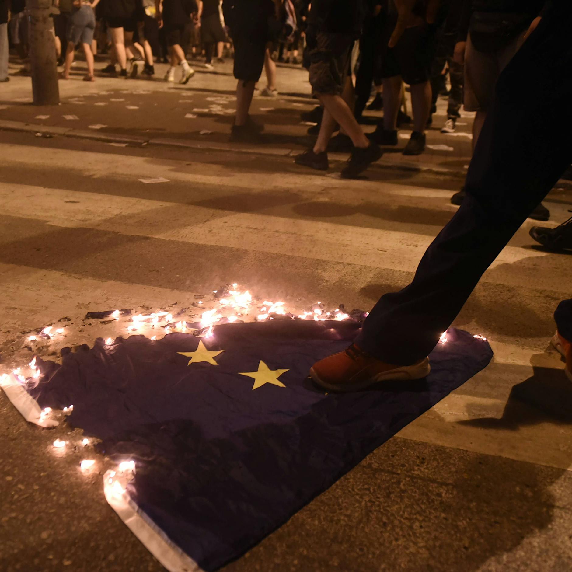 Krawalle bei Demonstration in Athen nach dem Bootsunglück in Griechenland