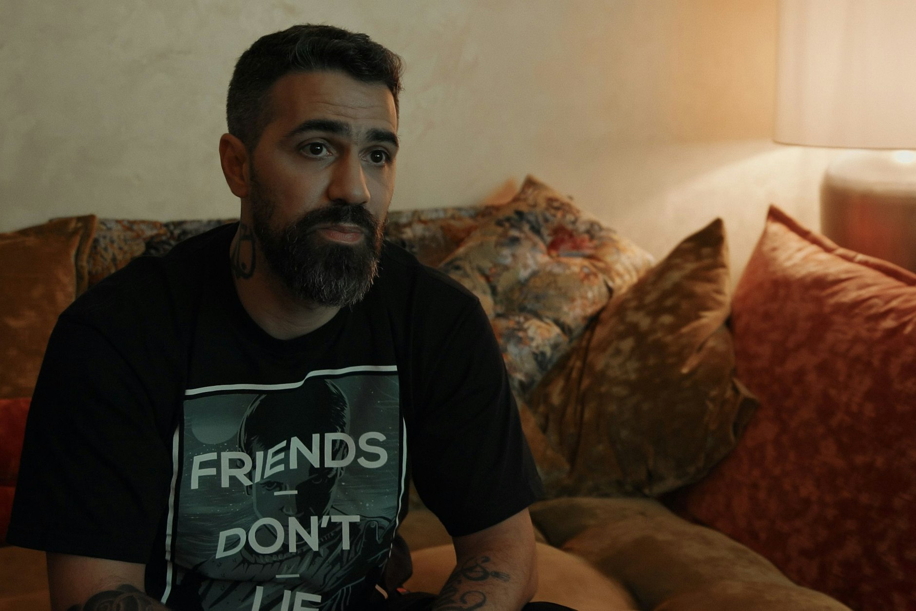 Rapper Bushido in einer Szene der Dokuserie „Unzensiert – Bushidos Wahrheit“