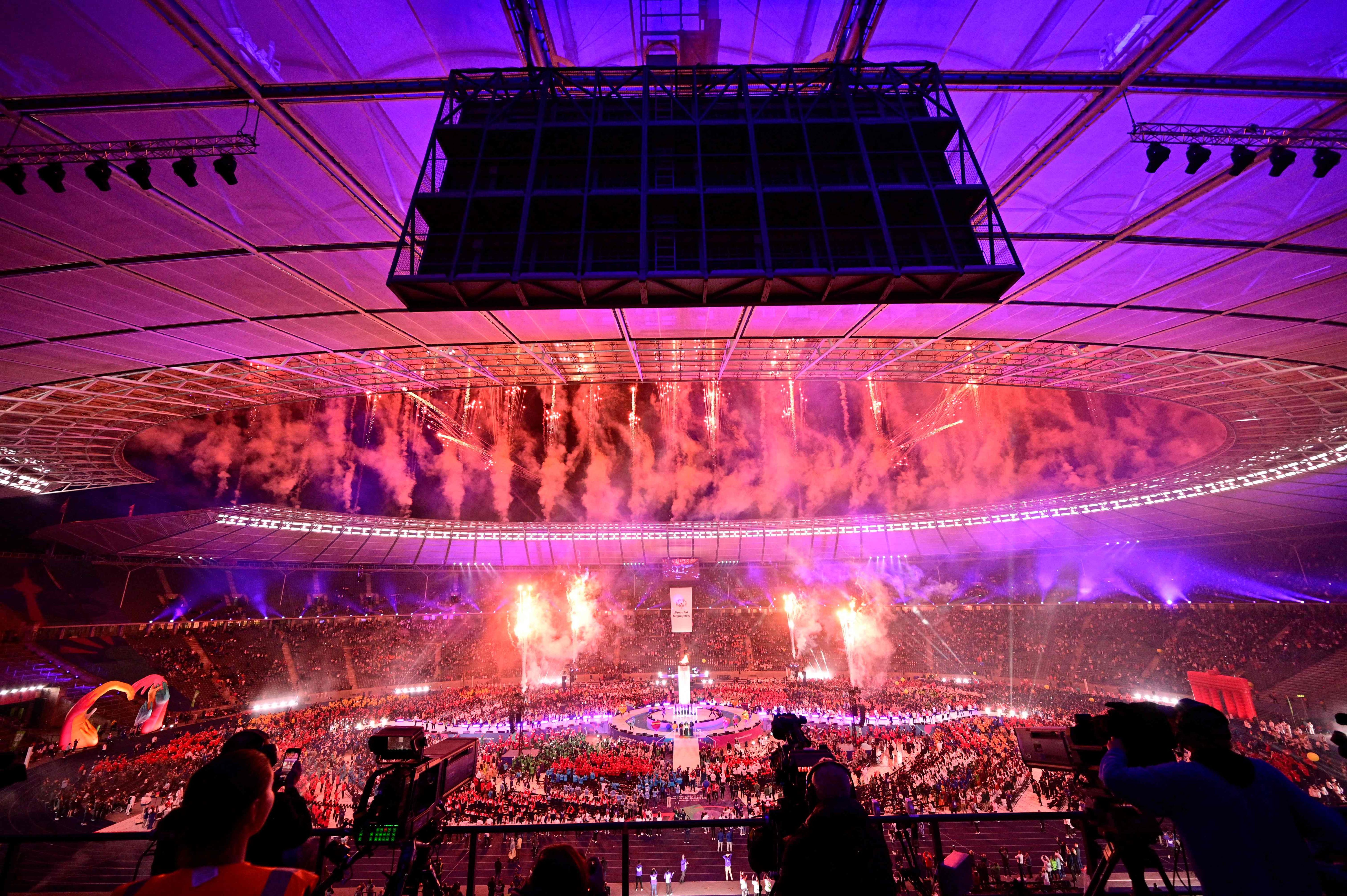 Lächeln und Leidenschaft Wie war der erste Tag der Special Olympics?