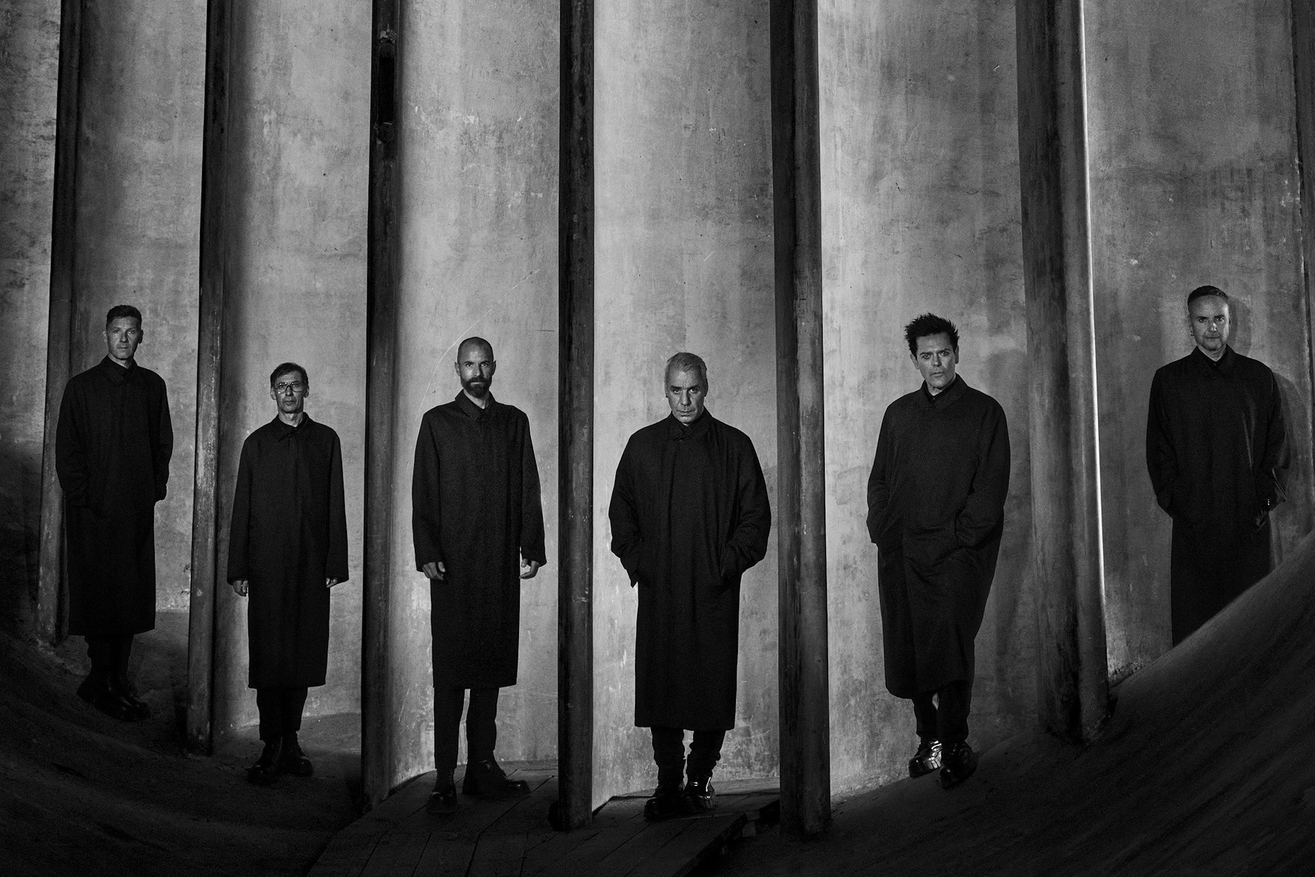 Die Rock-Band Rammstein