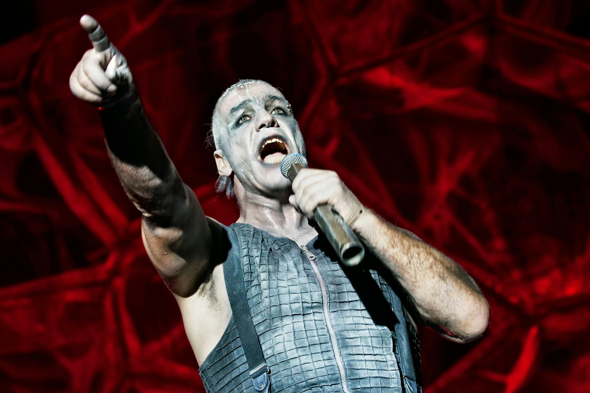 Rammstein-Frontmann Till Lindemann. Rammstein