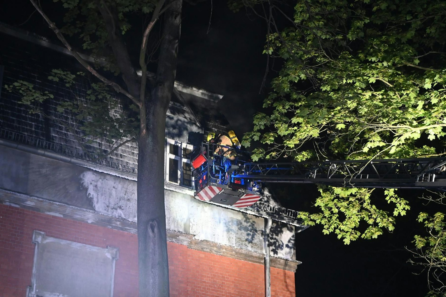 Die Feuerwehr konnte den Brand löschen.&nbsp;