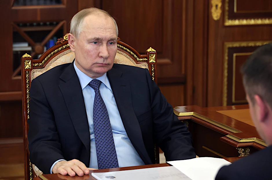 Der russische Präsident Wladimir Putin glaubt noch an einen Sieg gegen die Ukraine.&nbsp;