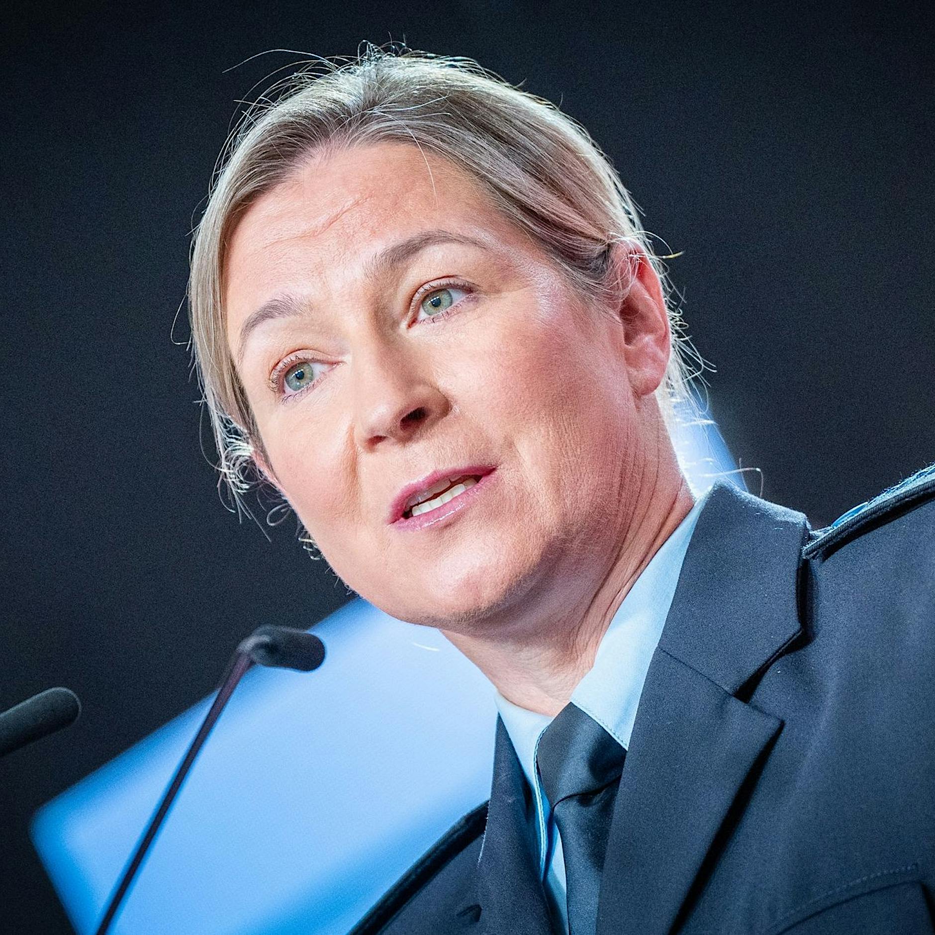 Rede in Polizeiuniform: CDU-Mitglieder kritisieren Pechsteins Auftritt