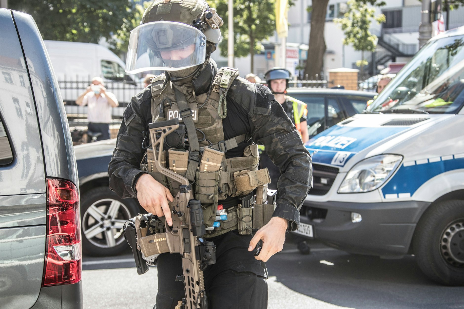 Ein SEK-Einsatz in Berlin