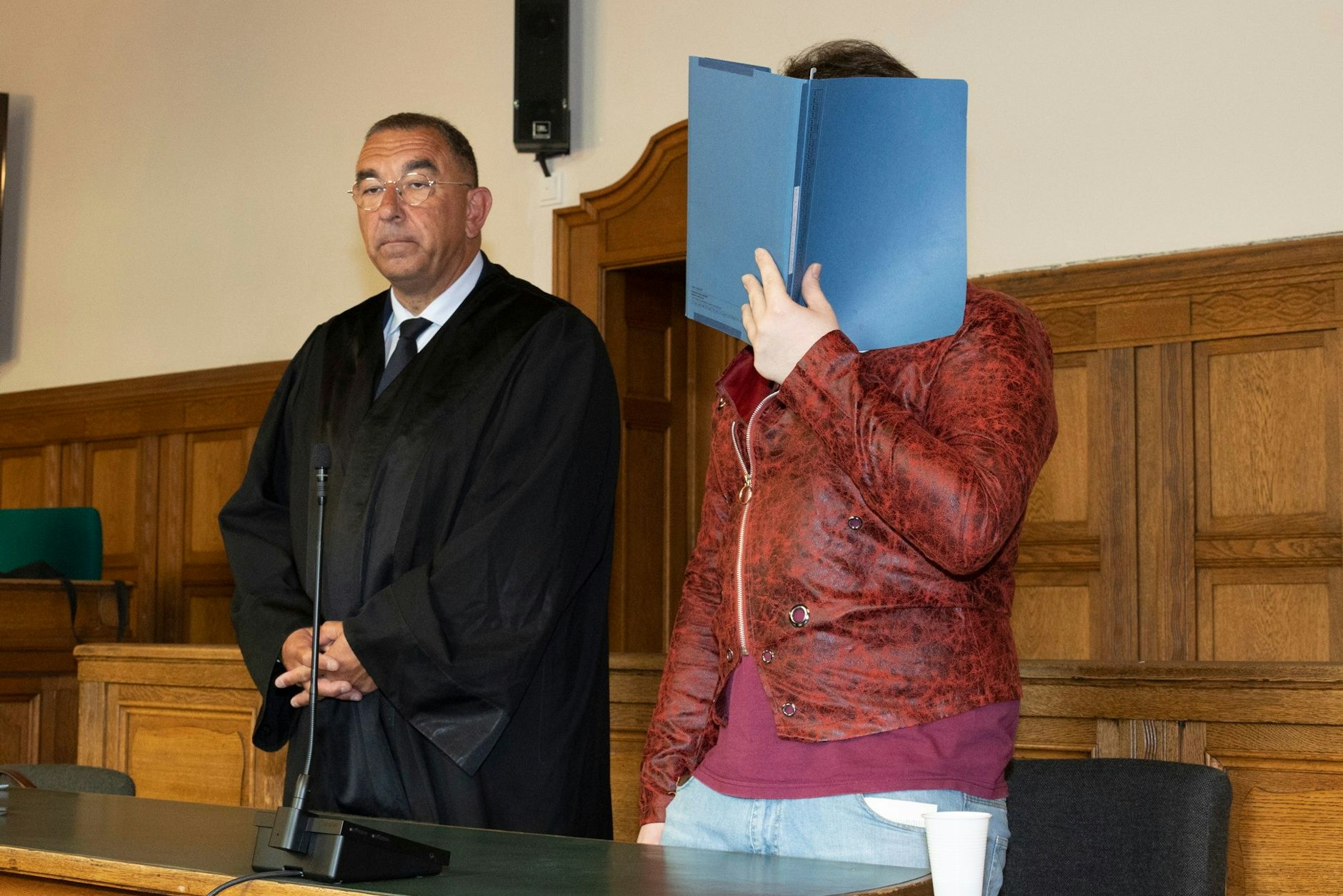 Der angeklagte Justin U. hat im Prozess ein Geständnis abgelegt.