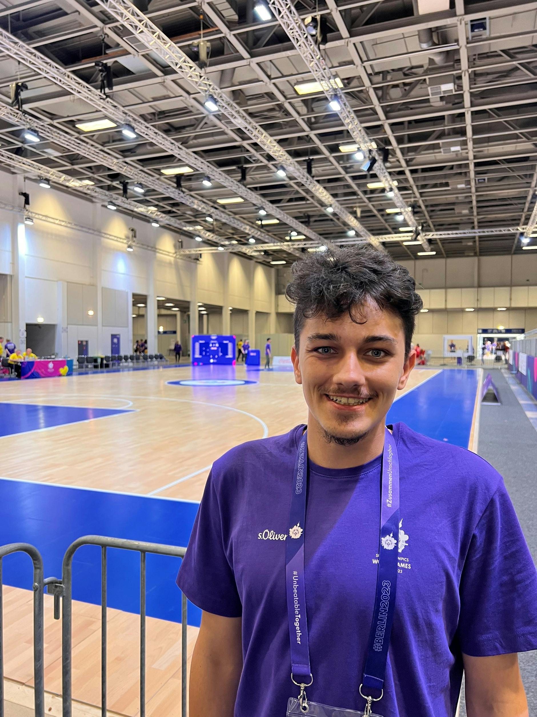 Moritz Wieczorek hat die Atmosphäre bei den Weltspielen nicht überrascht, sondern bestätigt.