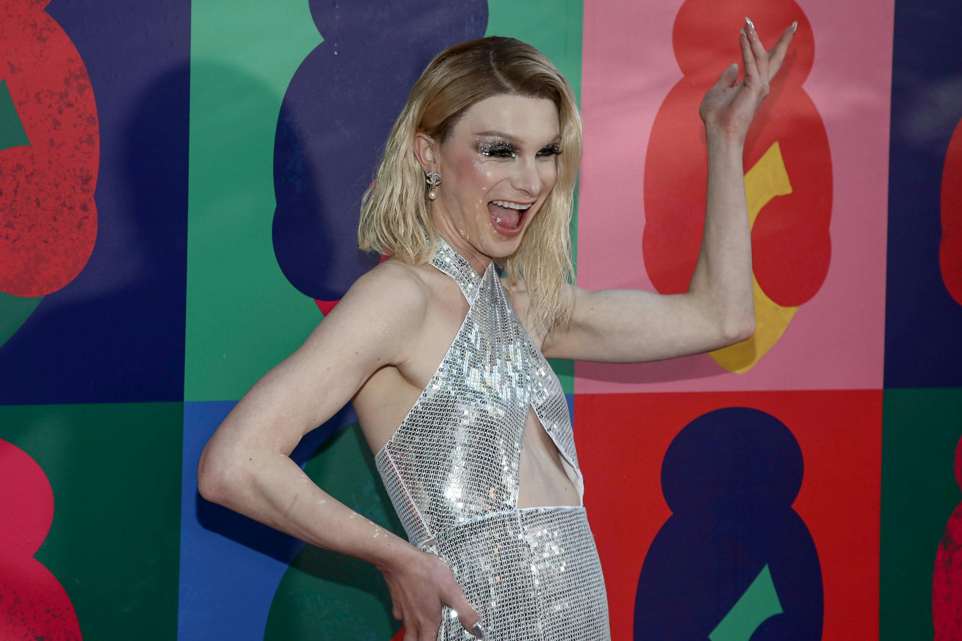 Dylan Mulvaney auf dem roten Teppich beim „Camp Pride“ in New York in der vergangenen Woche